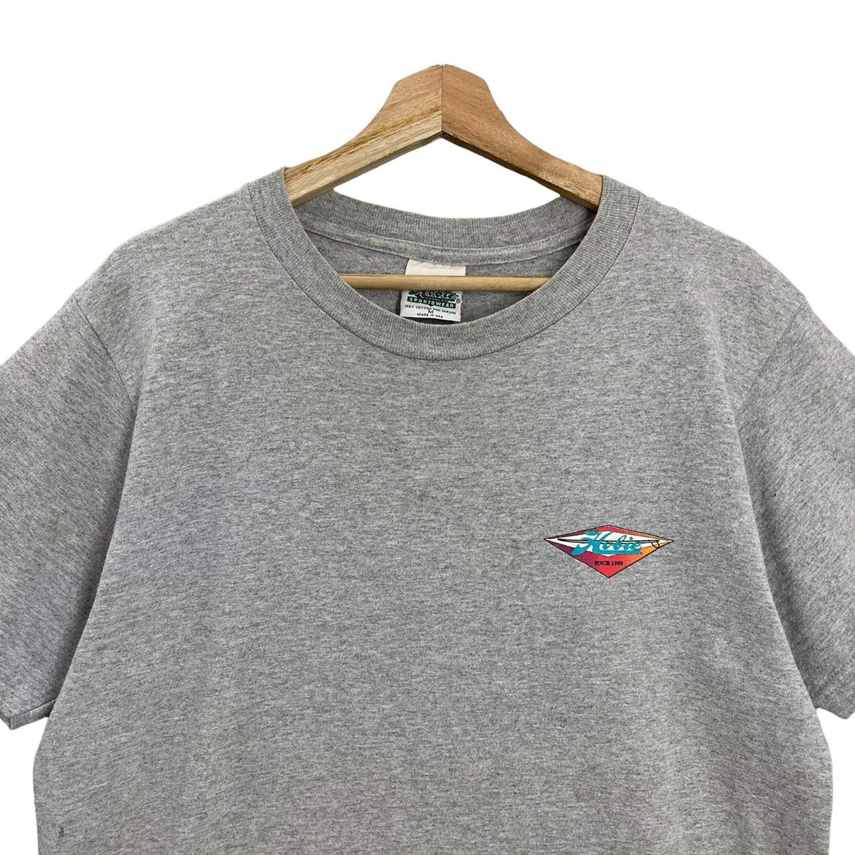 Vintage Vintage Hobie Surf Big Logo Crewneck T-Shirt Size M Size US M / EU 48-50 / 2 - 6 Thumbnail