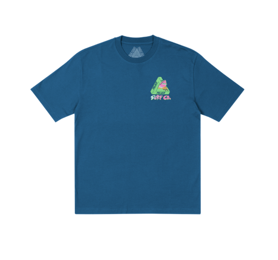 Palace Palace Tri-Surf Co Tee Blue • M Size US M / EU 48-50 / 2 - 2 Thumbnail