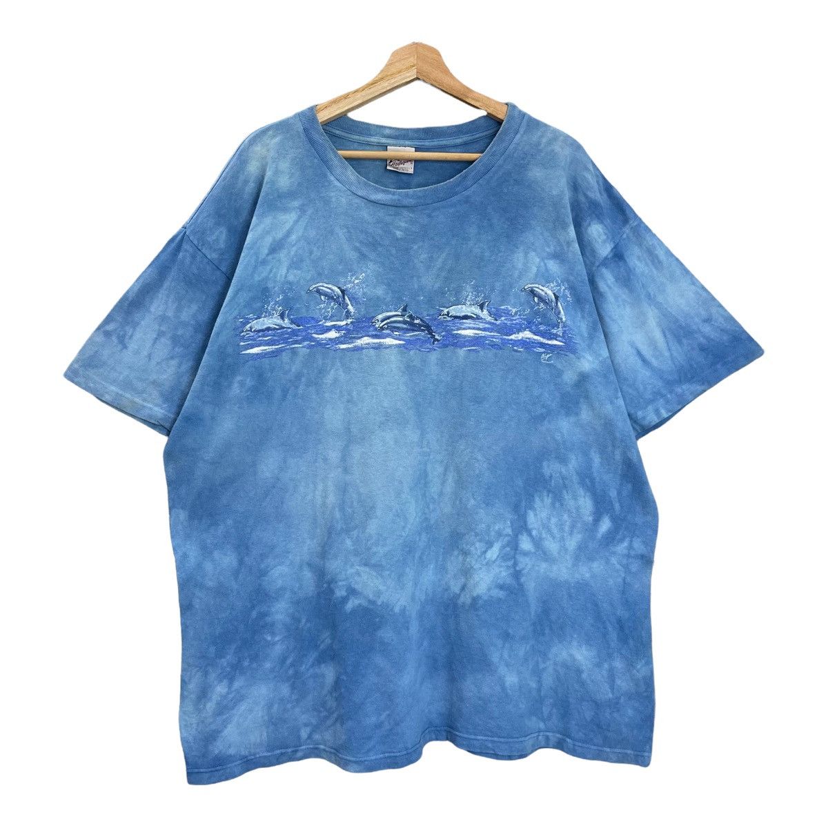 Vintage Vintage 90s Harlequin Hawaii Tie Die T-Shirt Size XL Size US XL / EU 56 / 4 - 1 Thumbnail