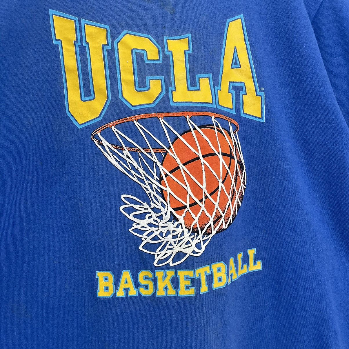 Vintage 90s Ucla Basketball Big Logo Tees Size M Size US M / EU 48-50 / 2 - 5 Thumbnail