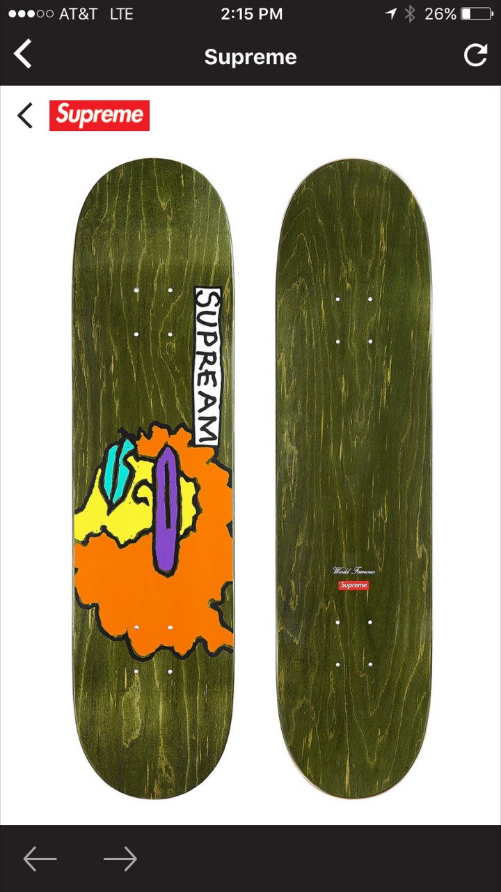Supreme Supreme Gonz Ramm Skateboard deck | Grailed 