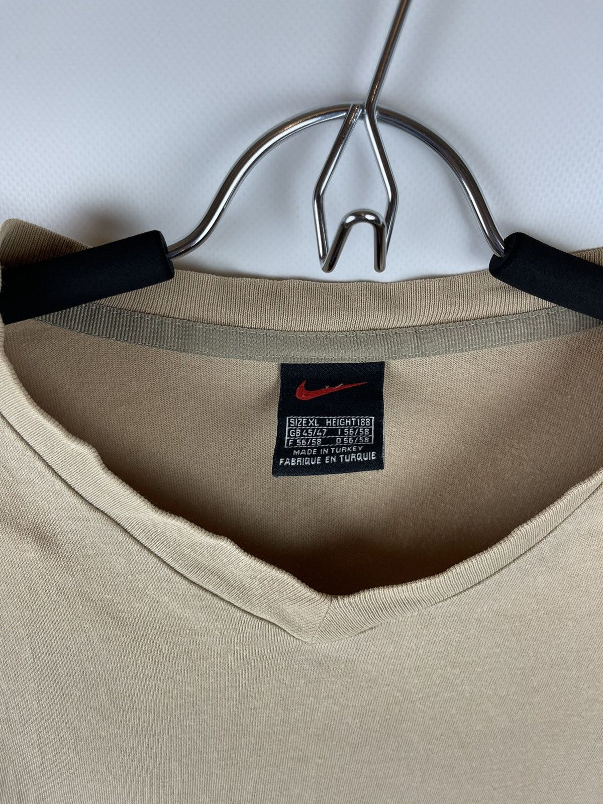 Nike Nike vintage 90s basic swoosh logo tee shirt Size US XL / EU 56 / 4 - 7 Thumbnail