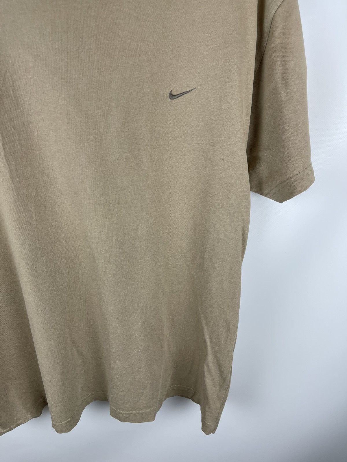 Nike Nike vintage 90s basic swoosh logo tee shirt Size US XL / EU 56 / 4 - 4 Thumbnail