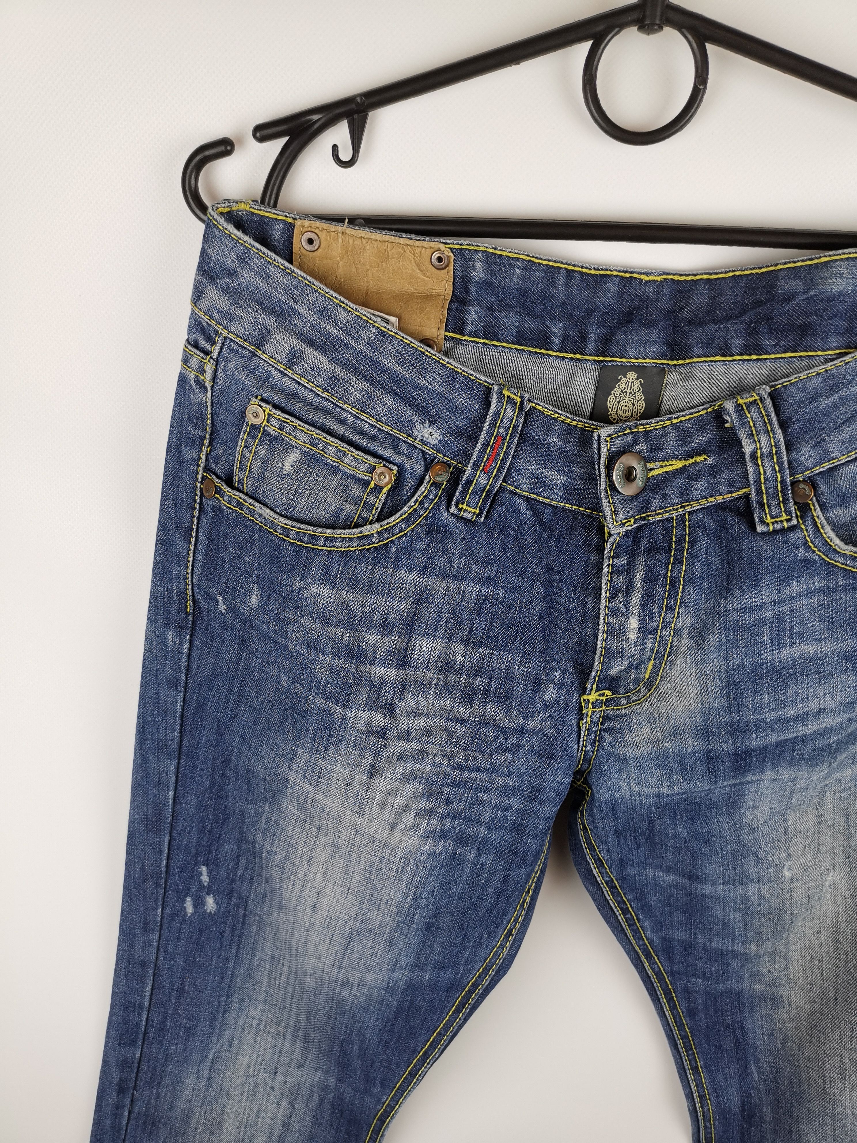Dondup Dondup blue distressed denim made in Italy Size US 30 / EU 46 - 3 Thumbnail