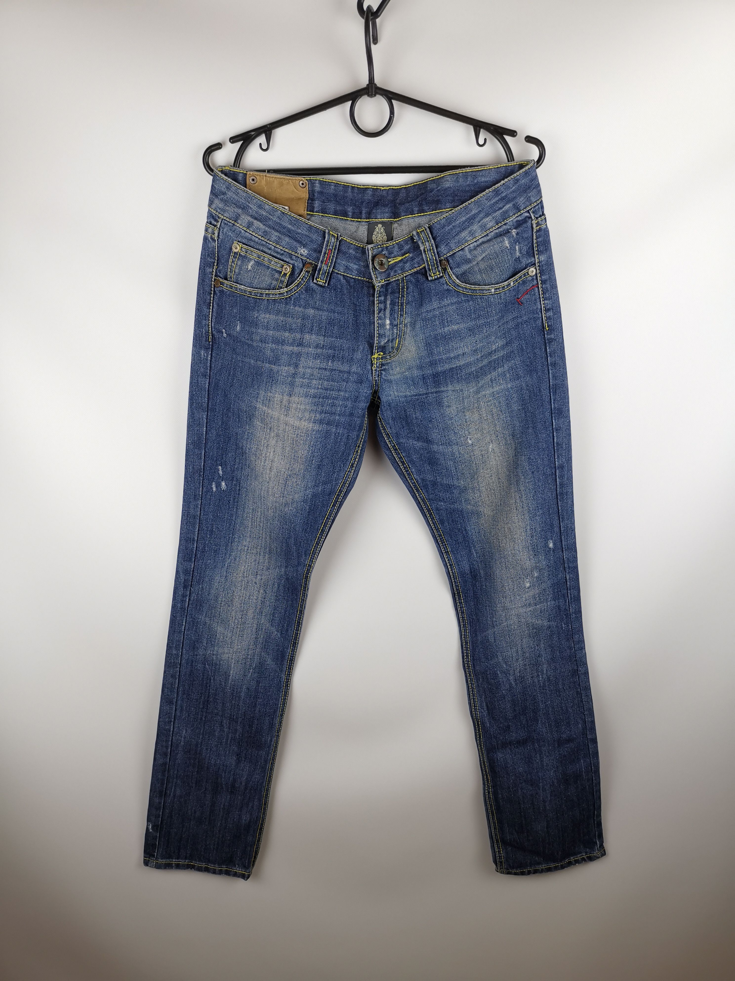 Dondup Dondup blue distressed denim made in Italy Size US 30 / EU 46 - 1 Thumbnail