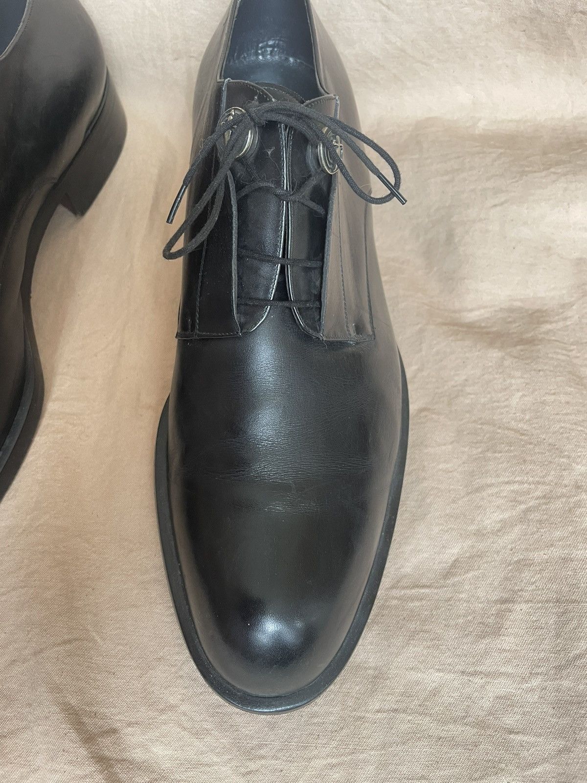 Italian Black Leather Shoes by Cesare Paciotti