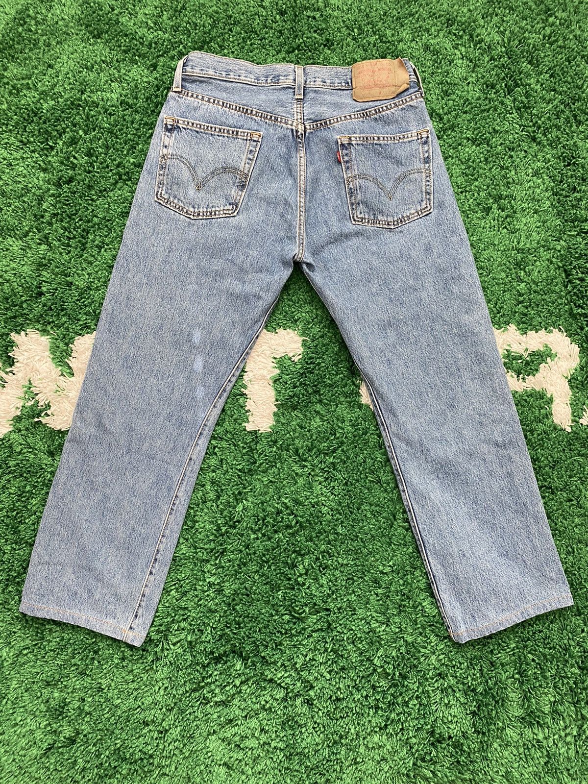Levi's Vintage Levis 501 2003 Denim Jeans Made in Guatemala Size US 33 - 2 Thumbnail