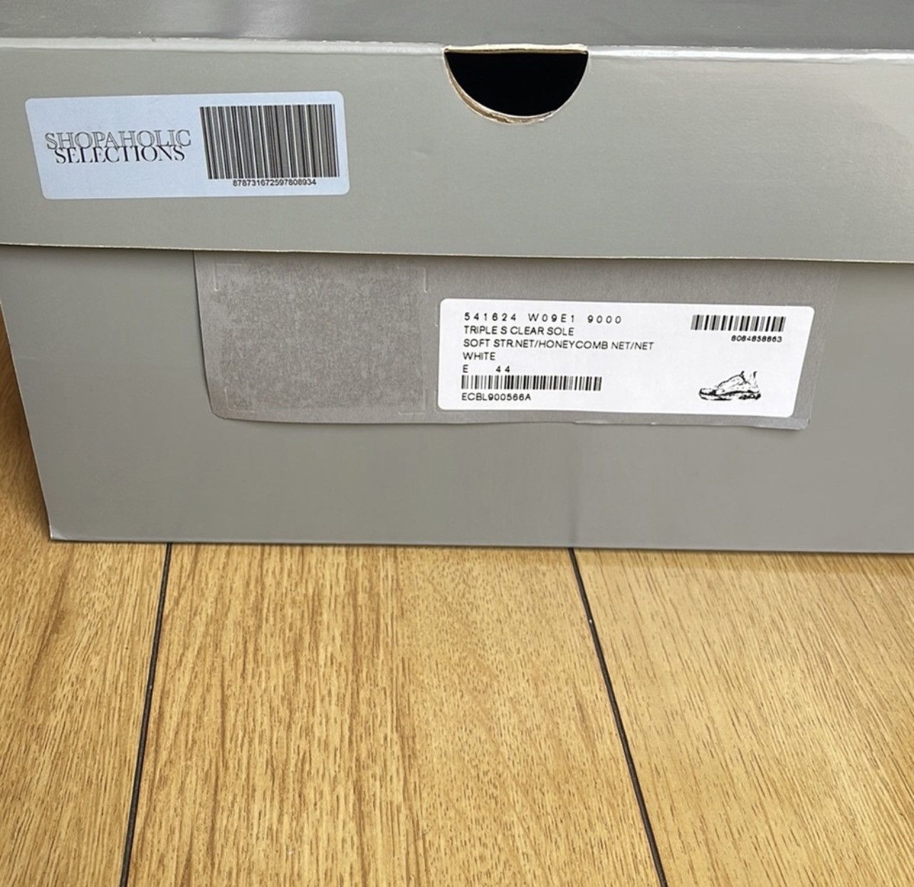 Balenciaga Balenciaga Triple S Clear Sole: White Size US 11 / EU 44 - 8 Thumbnail