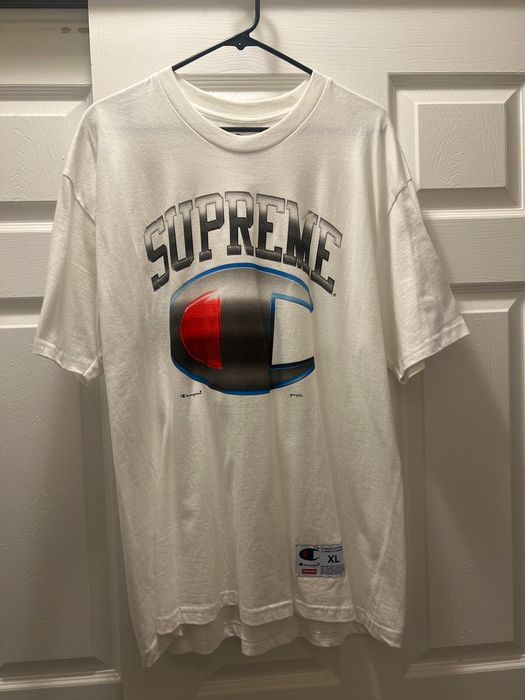 Supreme Supreme X Champion Chrome T-Shirt | Grailed