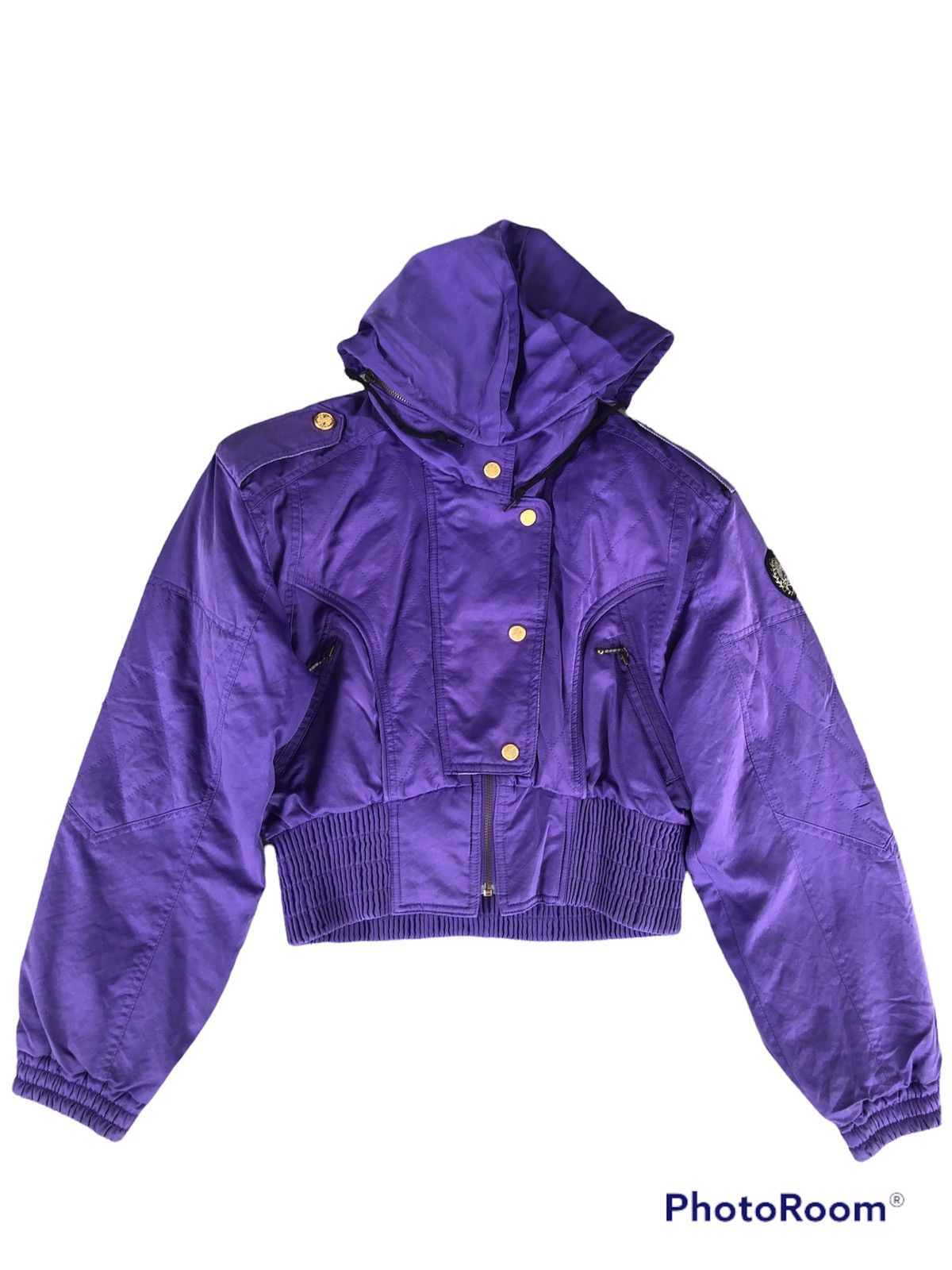 Goldwin Vintage Volpe Neve Goldwin Ski Jacket Embroidered Logo Size US XXS / EU 40 - 5 Thumbnail