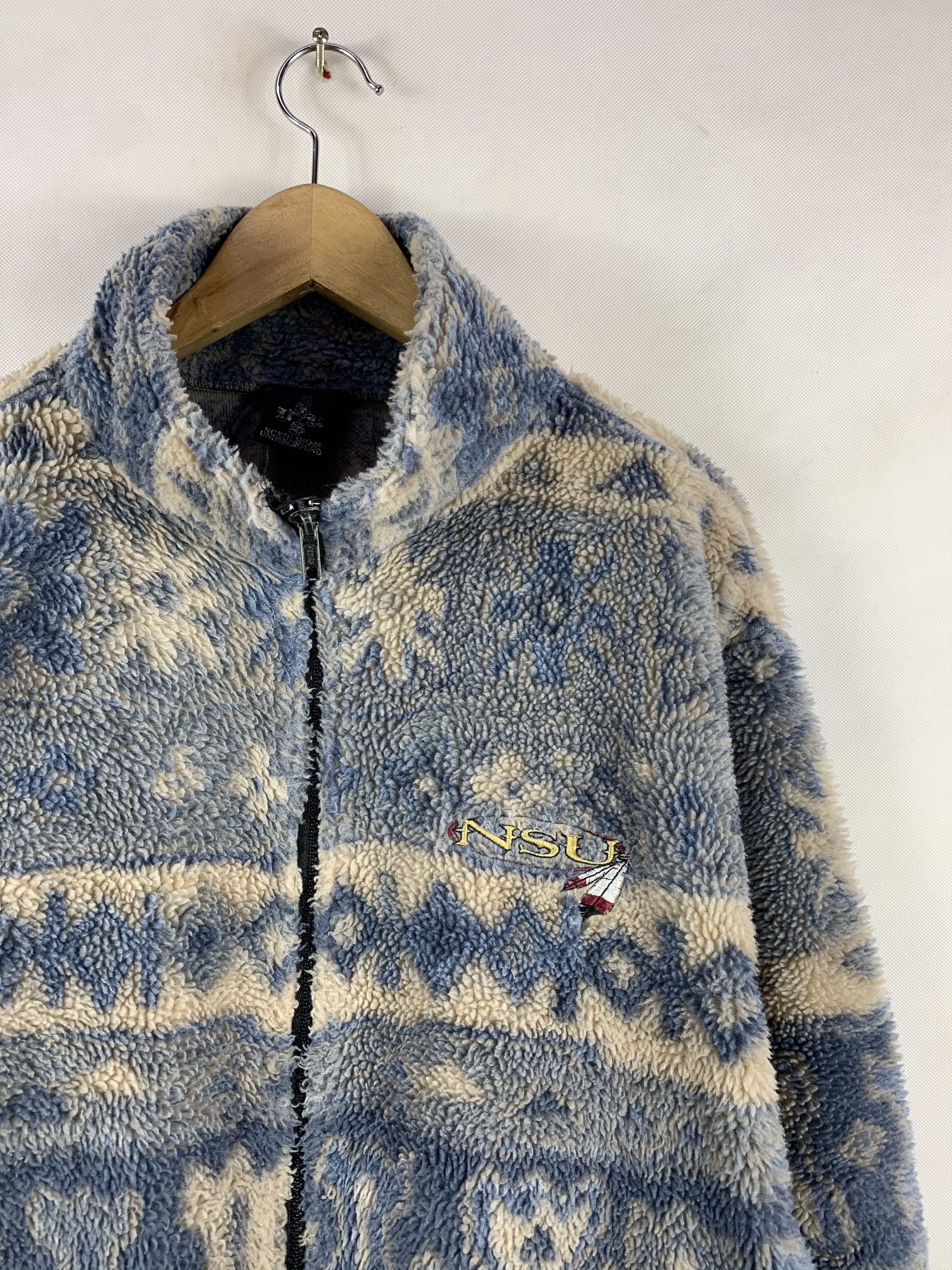 Vintage 🔥Vintage North Shore Underground Navajo Printed Fleece Size US M / EU 48-50 / 2 - 3 Thumbnail