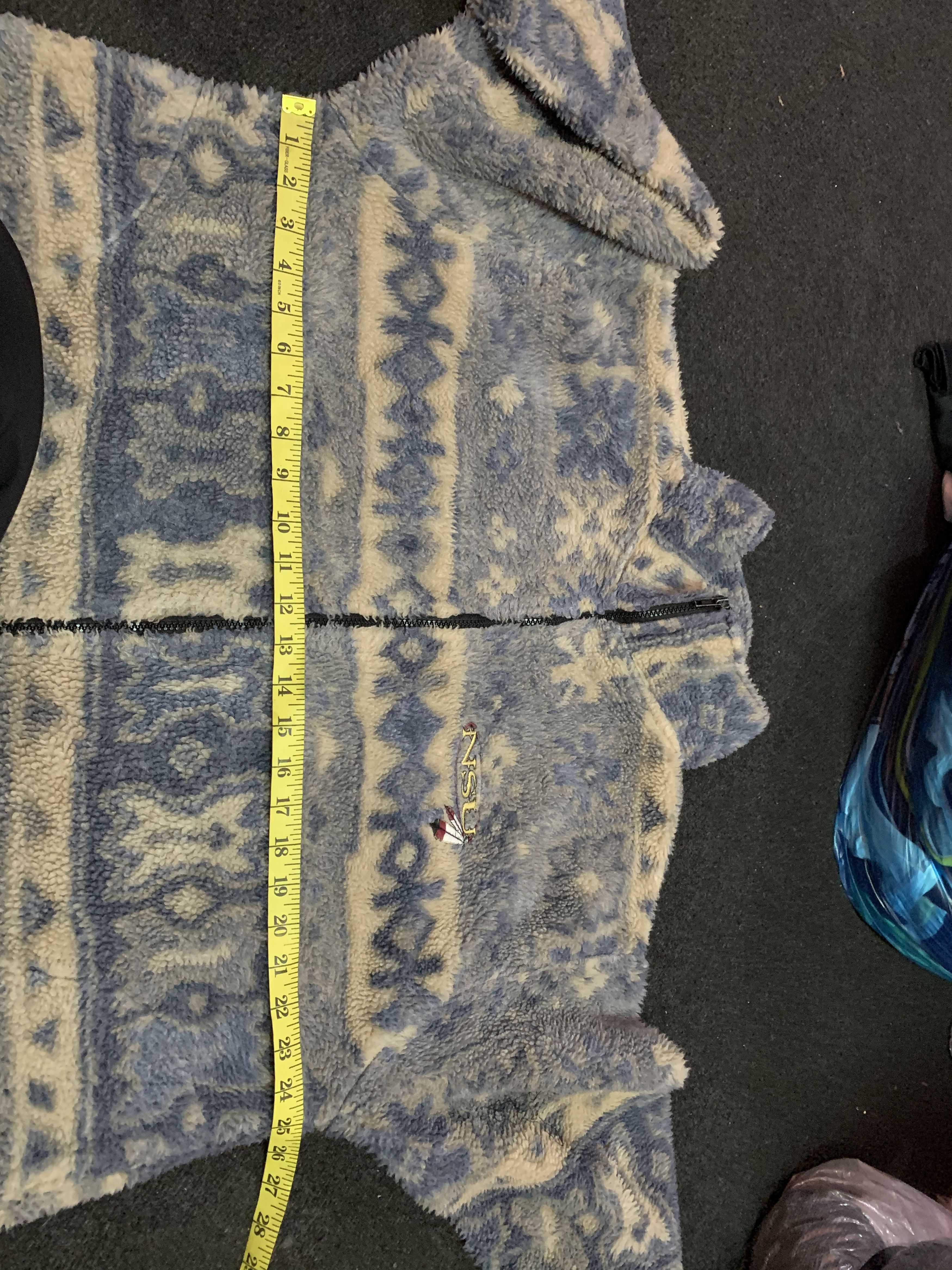 Vintage 🔥Vintage North Shore Underground Navajo Printed Fleece Size US M / EU 48-50 / 2 - 12 Thumbnail