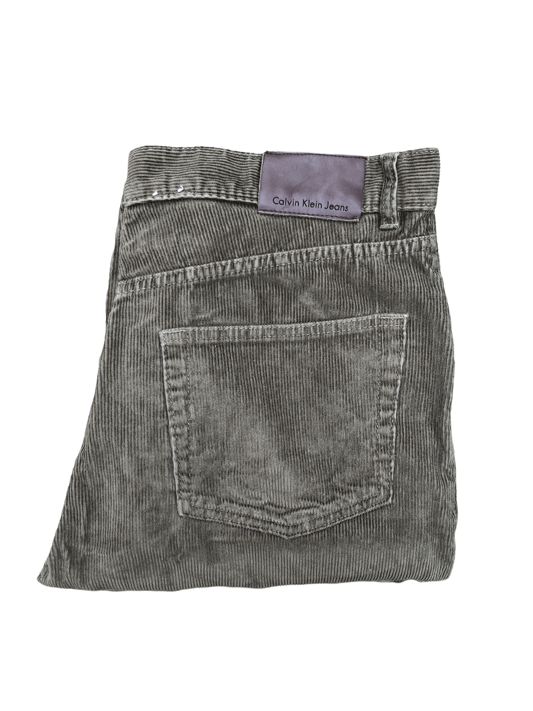 Vintage Calvin Klien Corduroy Jeans Size 34 Brown