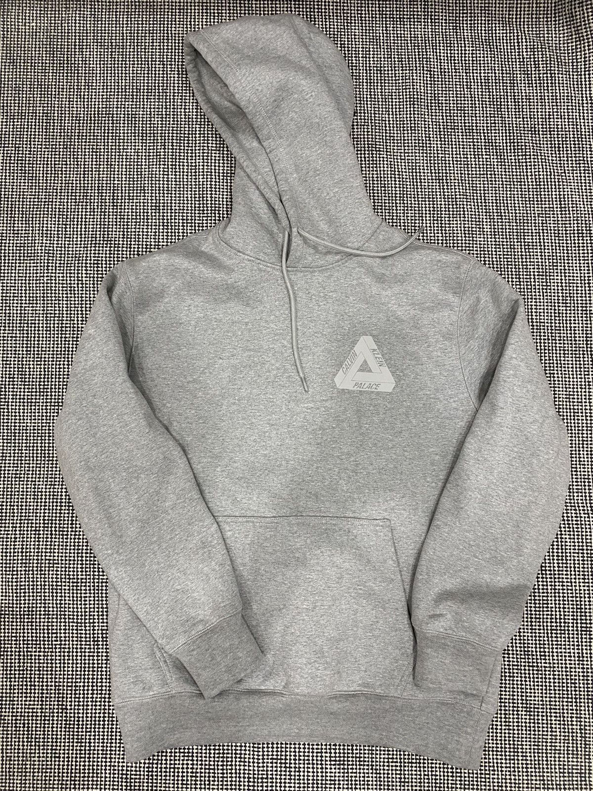 Calvin Klein CK1 PALACE TRI-FERG HOOD LIGHT GREY MARL | Grailed