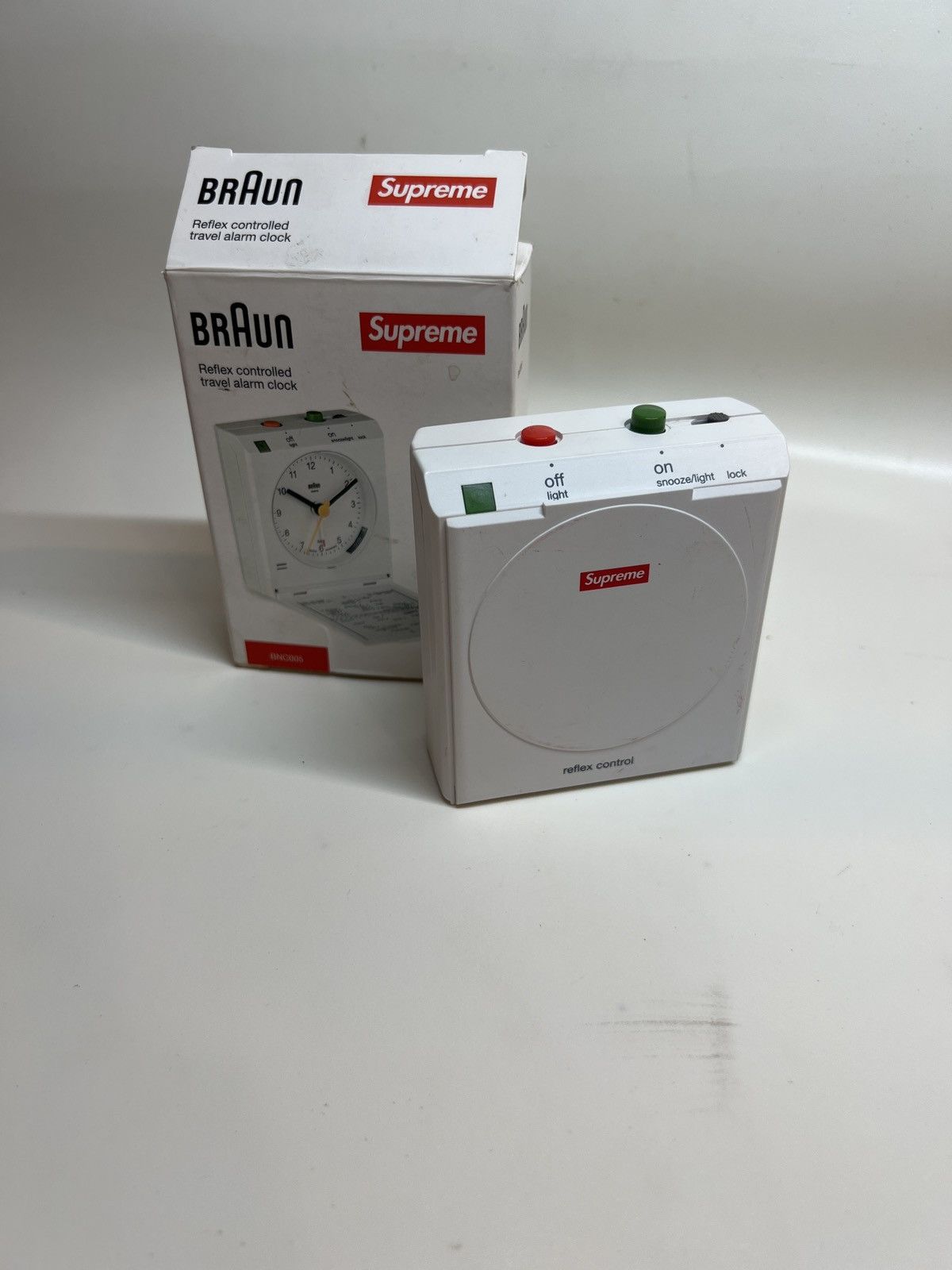 Supreme Braun Travel Alarm Clock Supreme