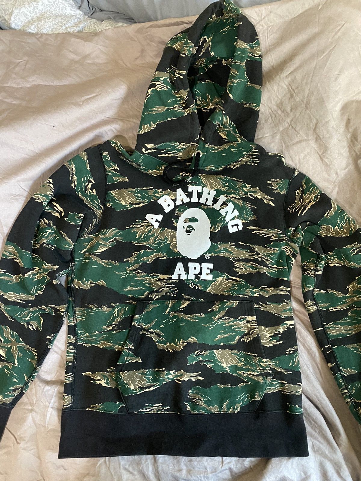 Bape tiger camo hoodie sales