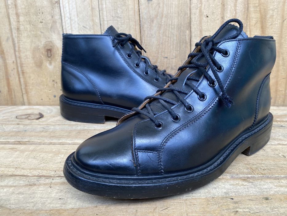 Trickers Trickers Black Leather Ethan Monkey Boots England | Grailed