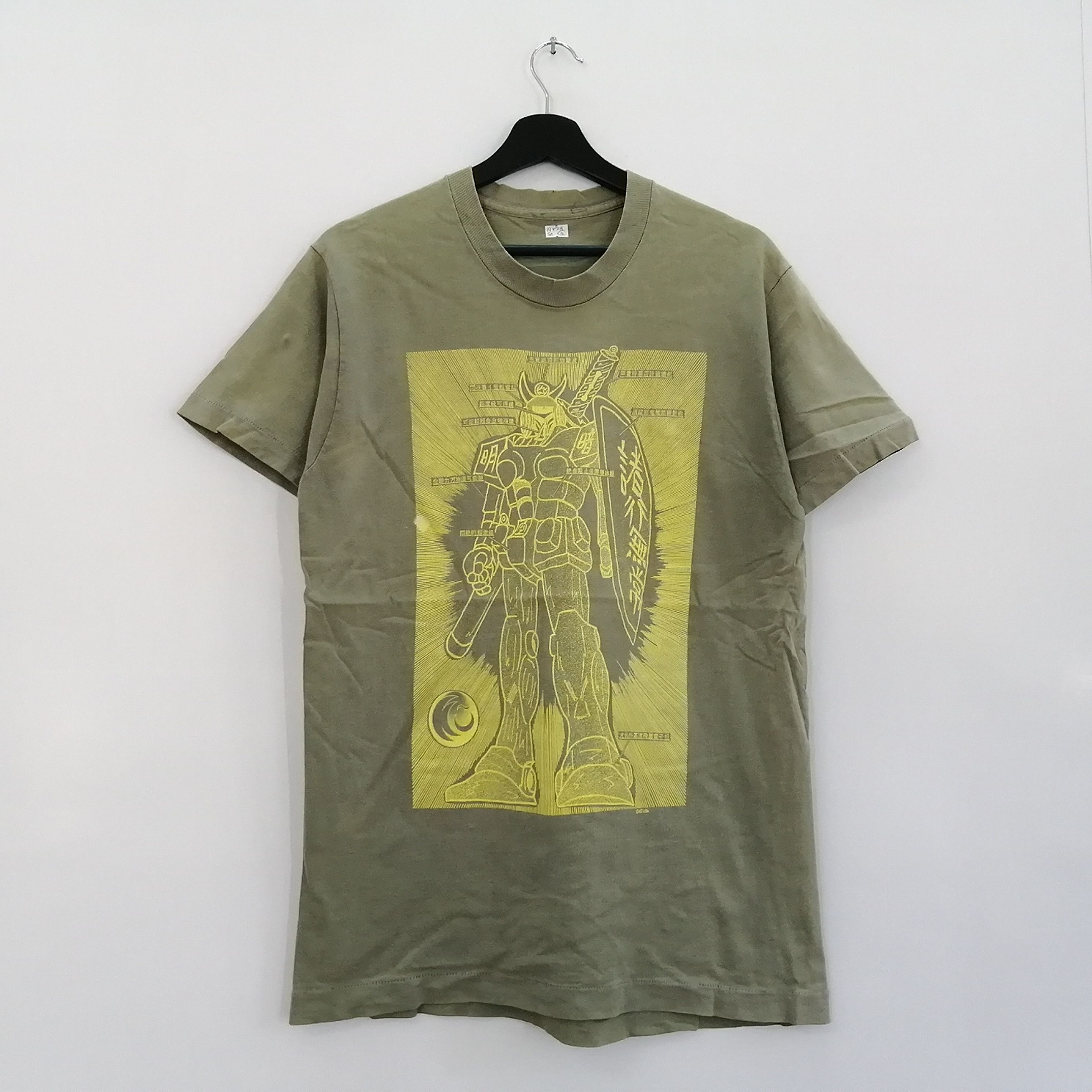 Vintage store Stussy Ripoff Gundam T-shirt