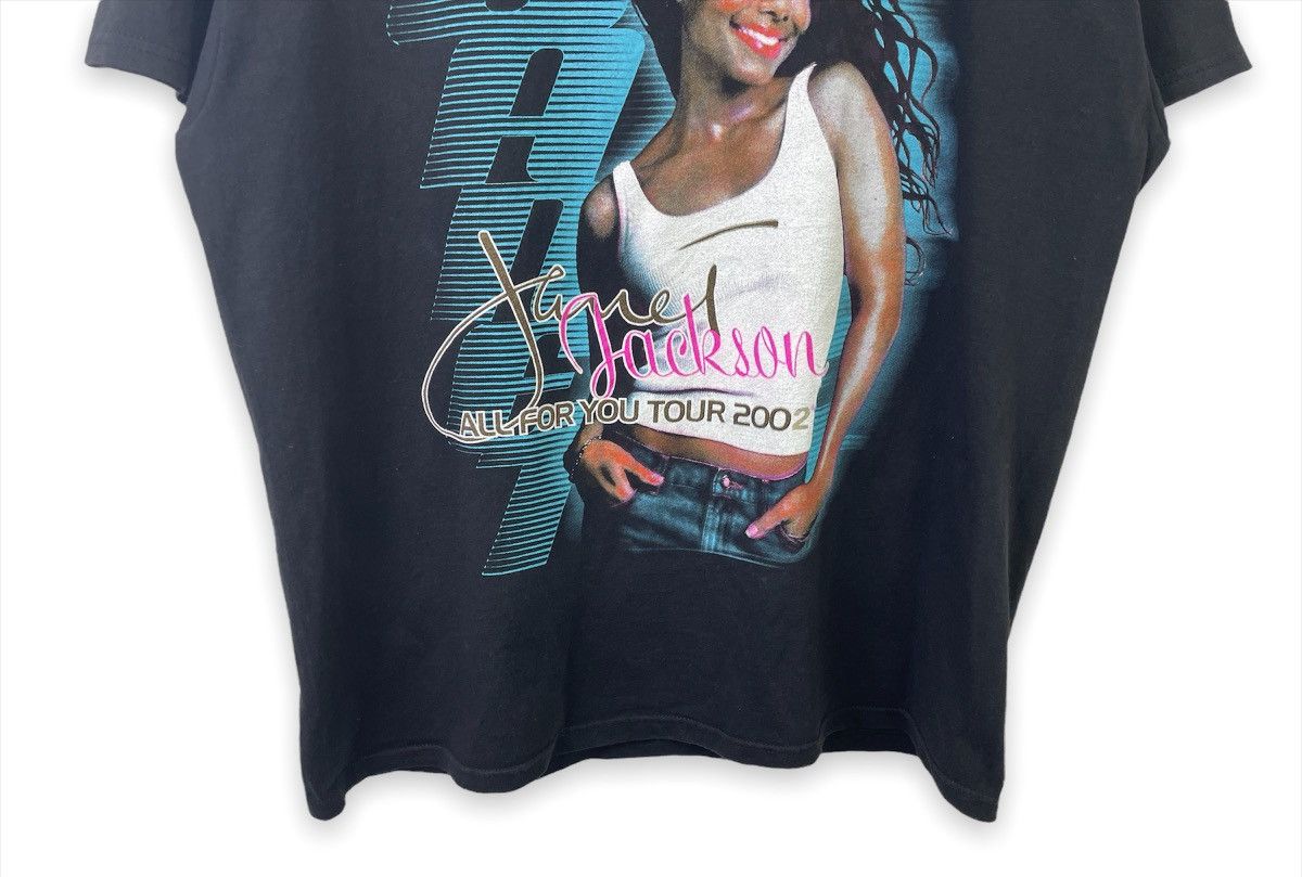 🔥Vintage Janet Jackson All For You Tour 2002 Tee