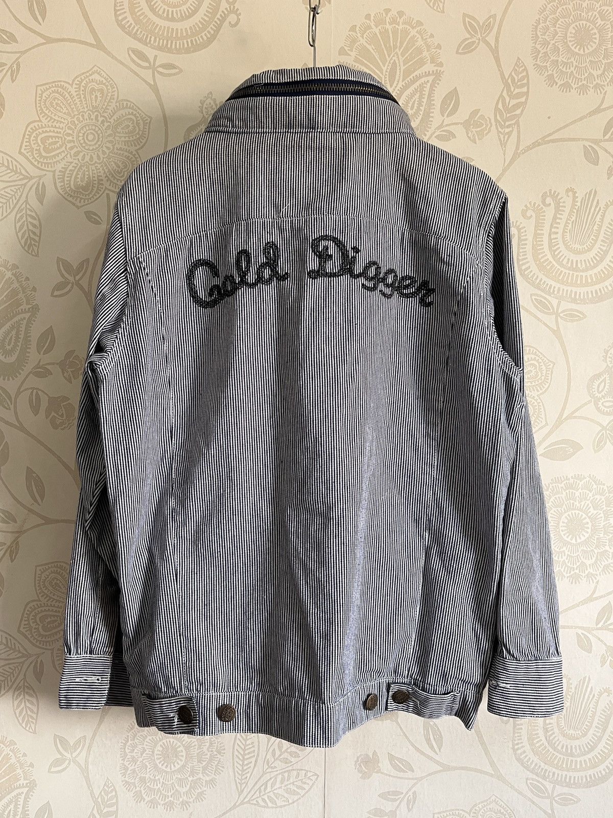 Japanese Brand × Octopus × Vintage Octopus Army Hickory Gold Digger Shirts Buttons Up Japan Size US L / EU 52-54 / 3 - 1 Thumbnail