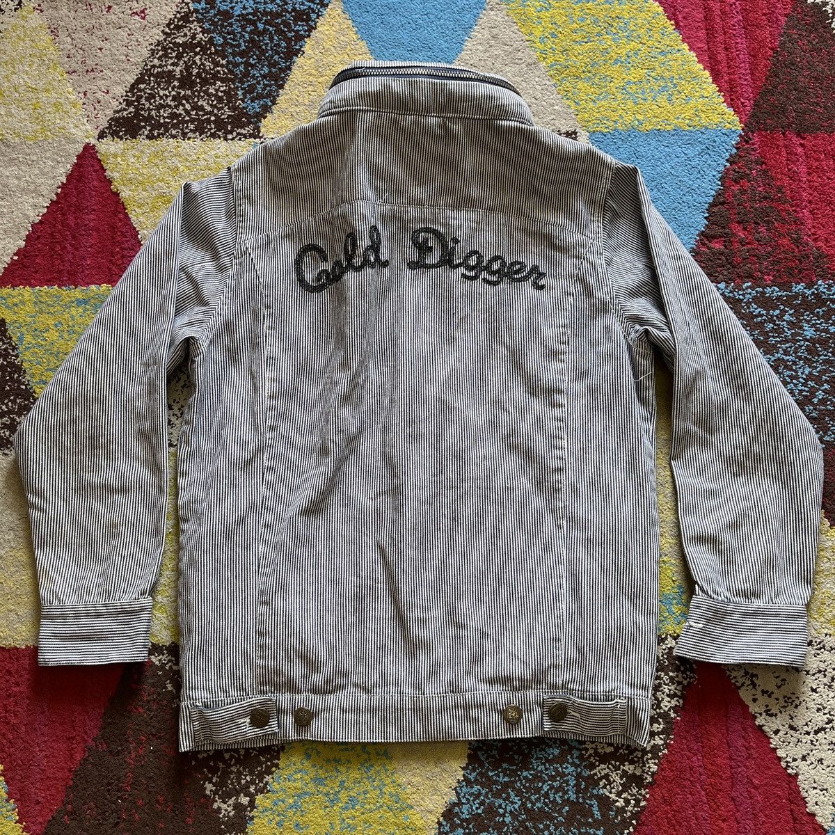 Japanese Brand × Octopus × Vintage Octopus Army Hickory Gold Digger Shirts Buttons Up Japan Size US L / EU 52-54 / 3 - 14 Thumbnail