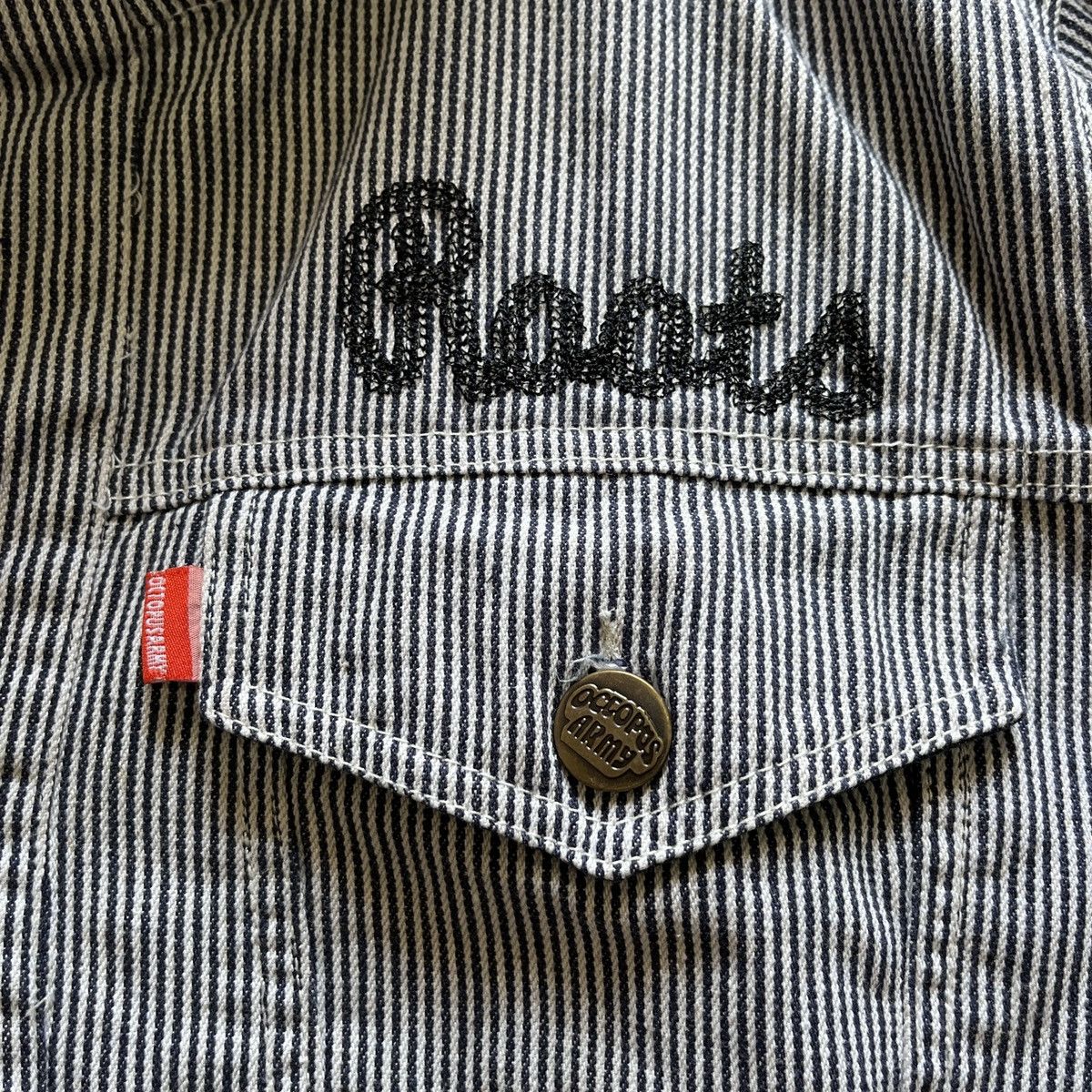 Japanese Brand × Octopus × Vintage Octopus Army Hickory Gold Digger Shirts Buttons Up Japan Size US L / EU 52-54 / 3 - 6 Thumbnail