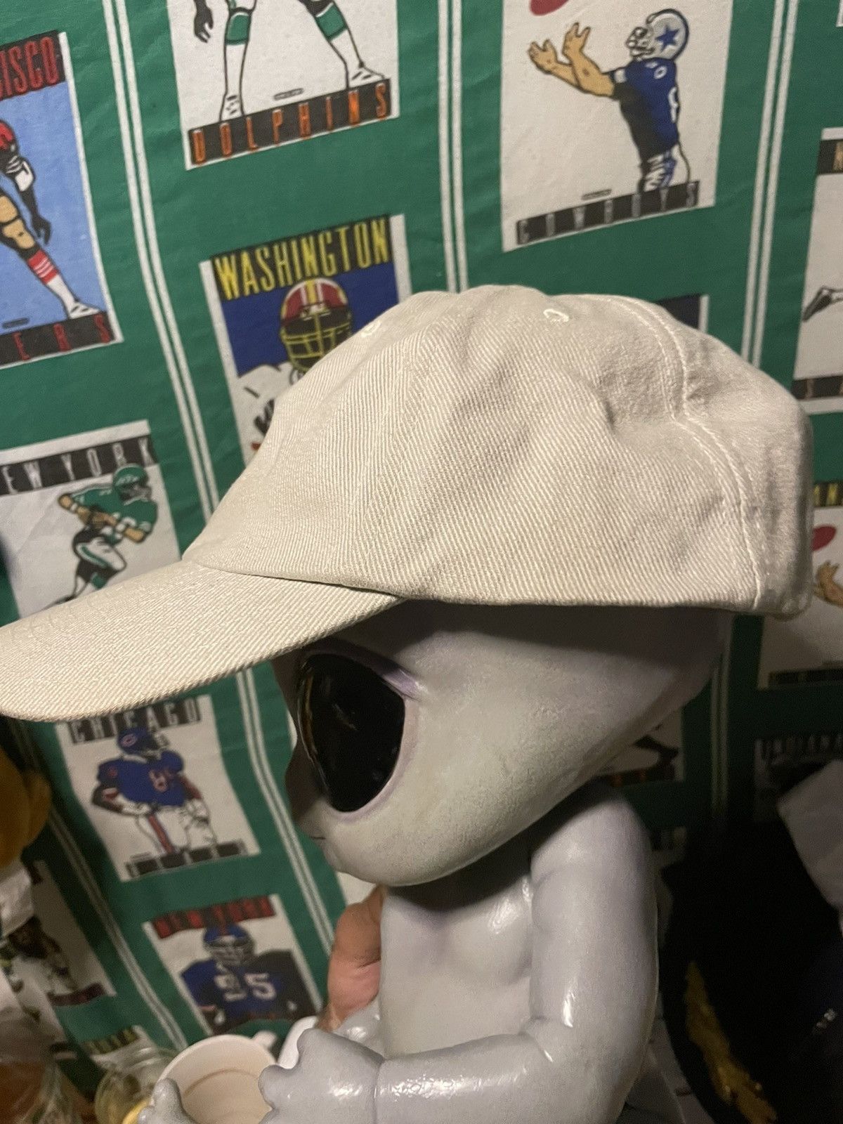 NFL × Vintage Vintage Washington Redskins Hat Velcro Strapback Football Size ONE SIZE - 4 Thumbnail