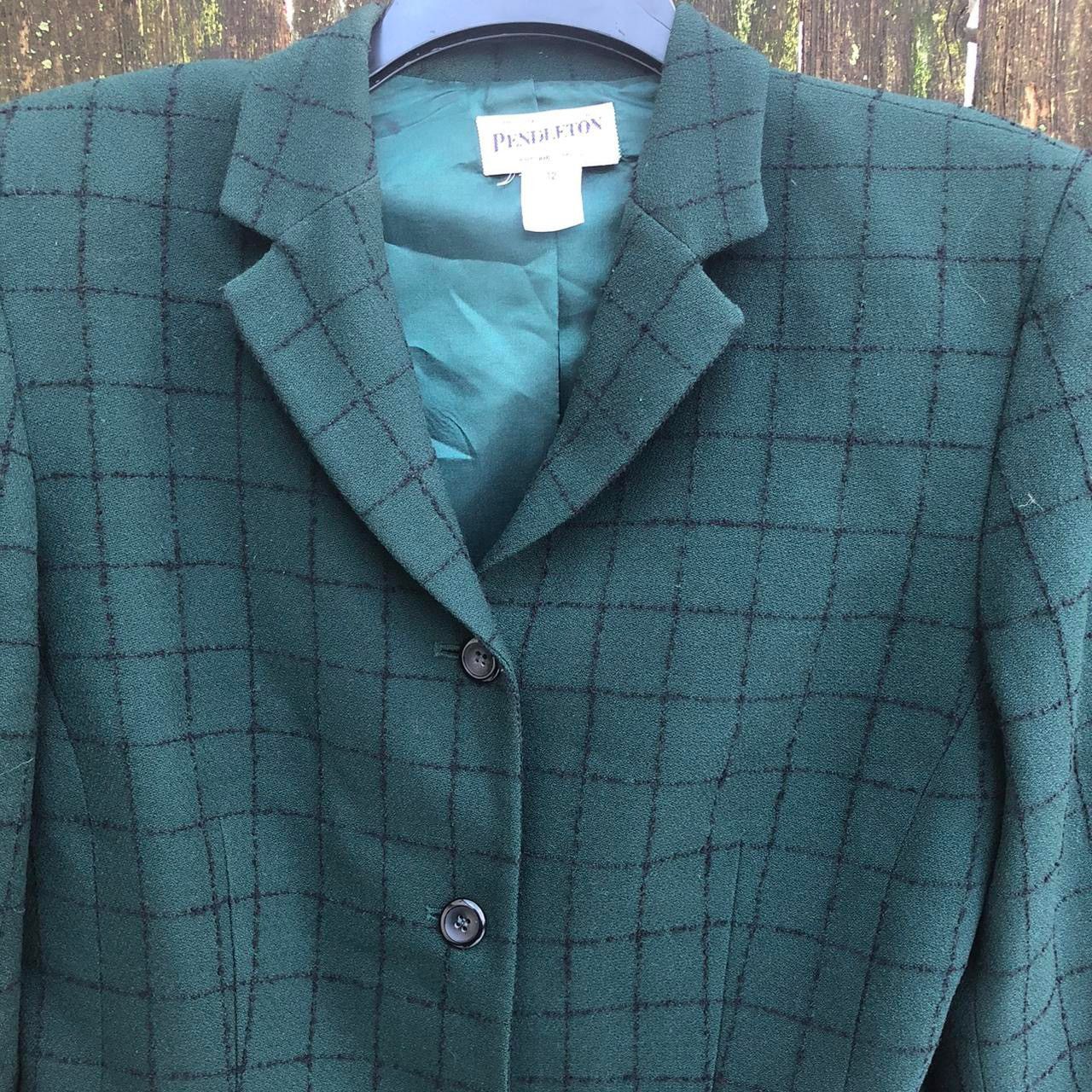 Pendleton 80s Pendleton Blazer Jacket Vintage USA preppy school Size XL / US 12-14 / IT 48-50 - 1 Thumbnail