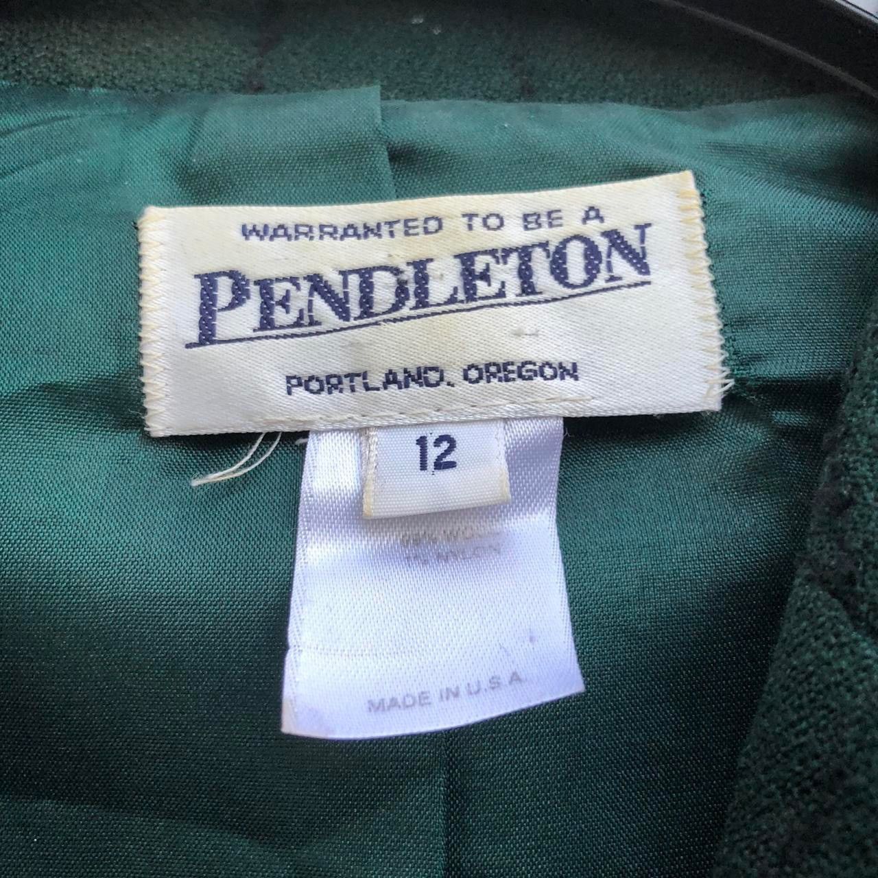 Pendleton 80s Pendleton Blazer Jacket Vintage USA preppy school Size XL / US 12-14 / IT 48-50 - 3 Thumbnail
