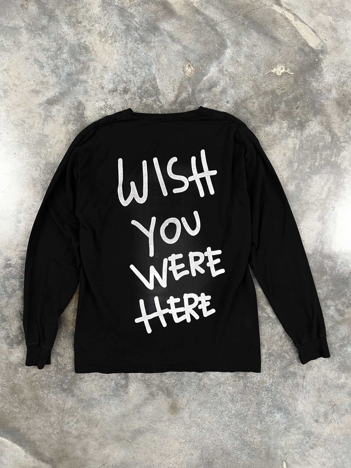 Travis Scott Travis Scott Wish You Were Here Astroworld Long Sleeve Tee Size US M / EU 48-50 / 2 - 1 Thumbnail