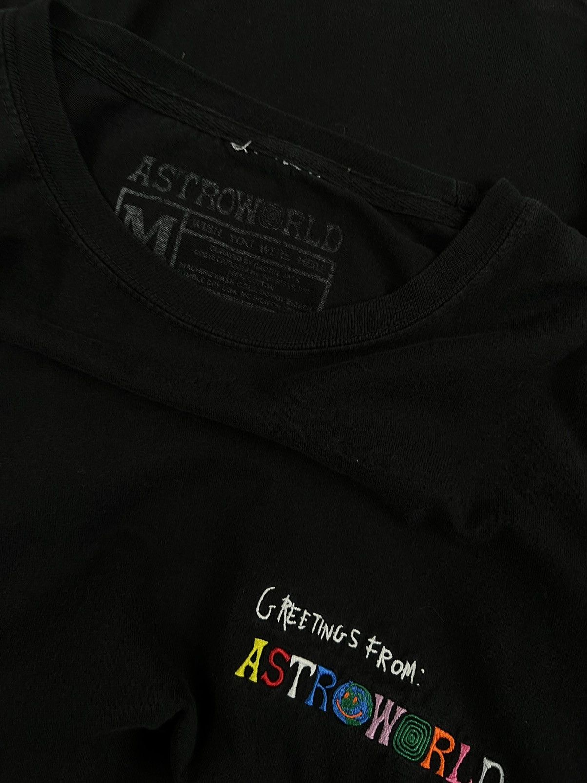 Travis Scott Travis Scott Wish You Were Here Astroworld Long Sleeve Tee Size US M / EU 48-50 / 2 - 2 Thumbnail