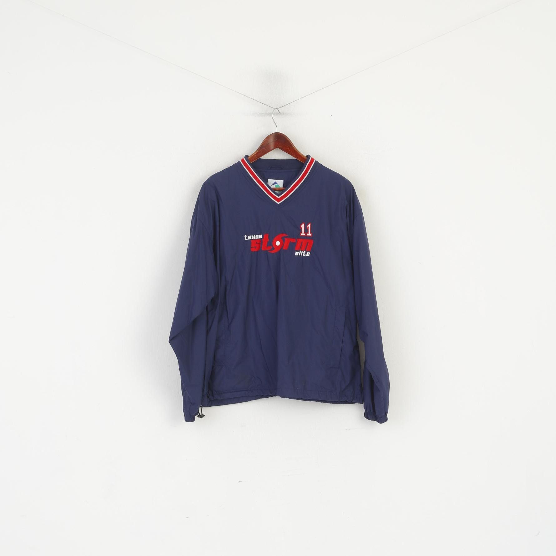 Vintage Augusta Men M Pullover Jacket Navy Texas Storm 5282 Size US M / EU 48-50 / 2 - 1 Thumbnail