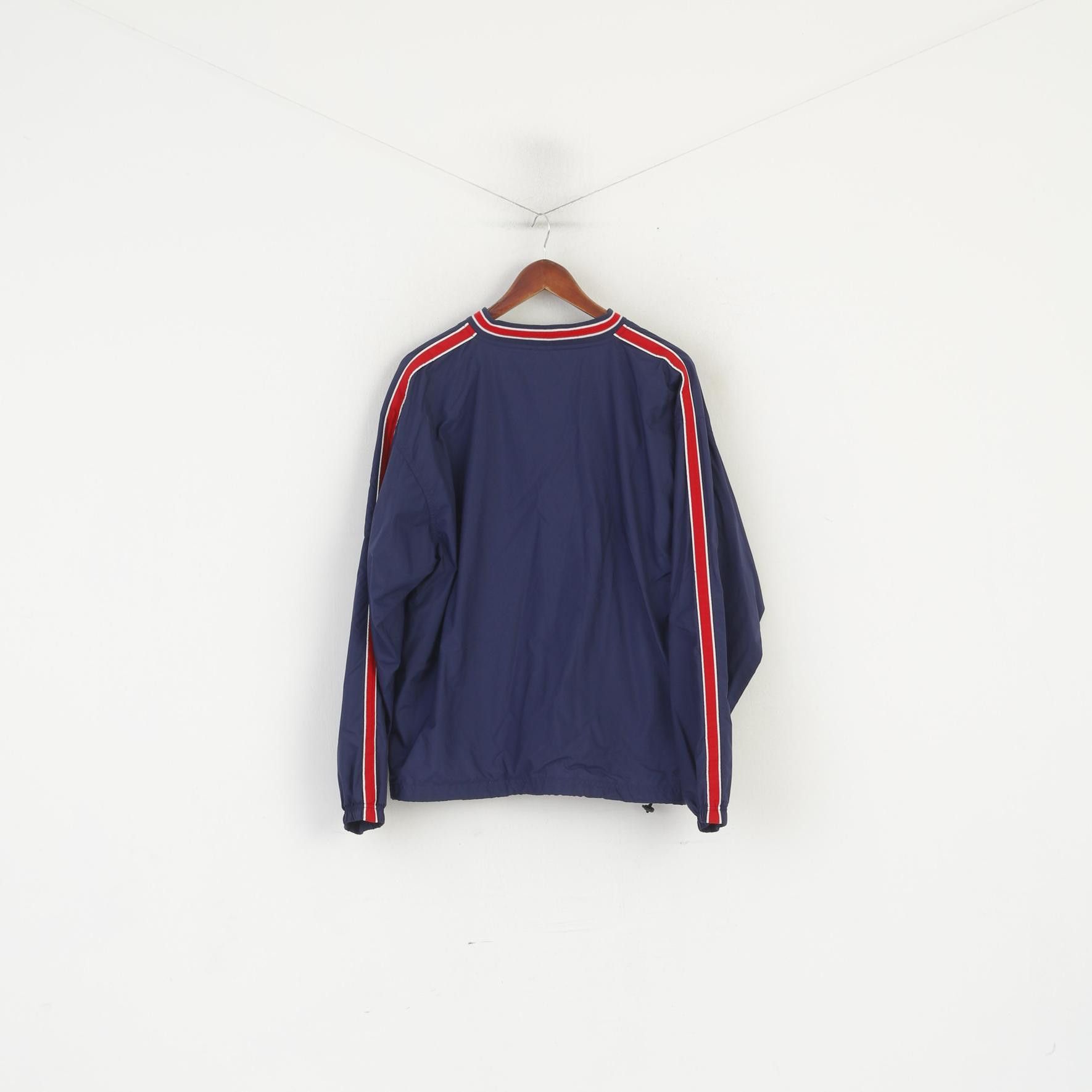 Vintage Augusta Men M Pullover Jacket Navy Texas Storm 5282 Size US M / EU 48-50 / 2 - 6 Thumbnail