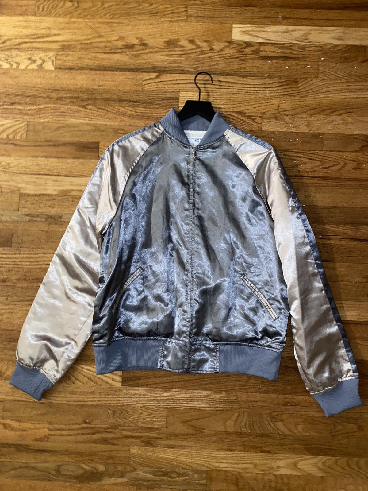 Comme des Garcons CDG SHIRT BOYS Satin Bomber Grailed