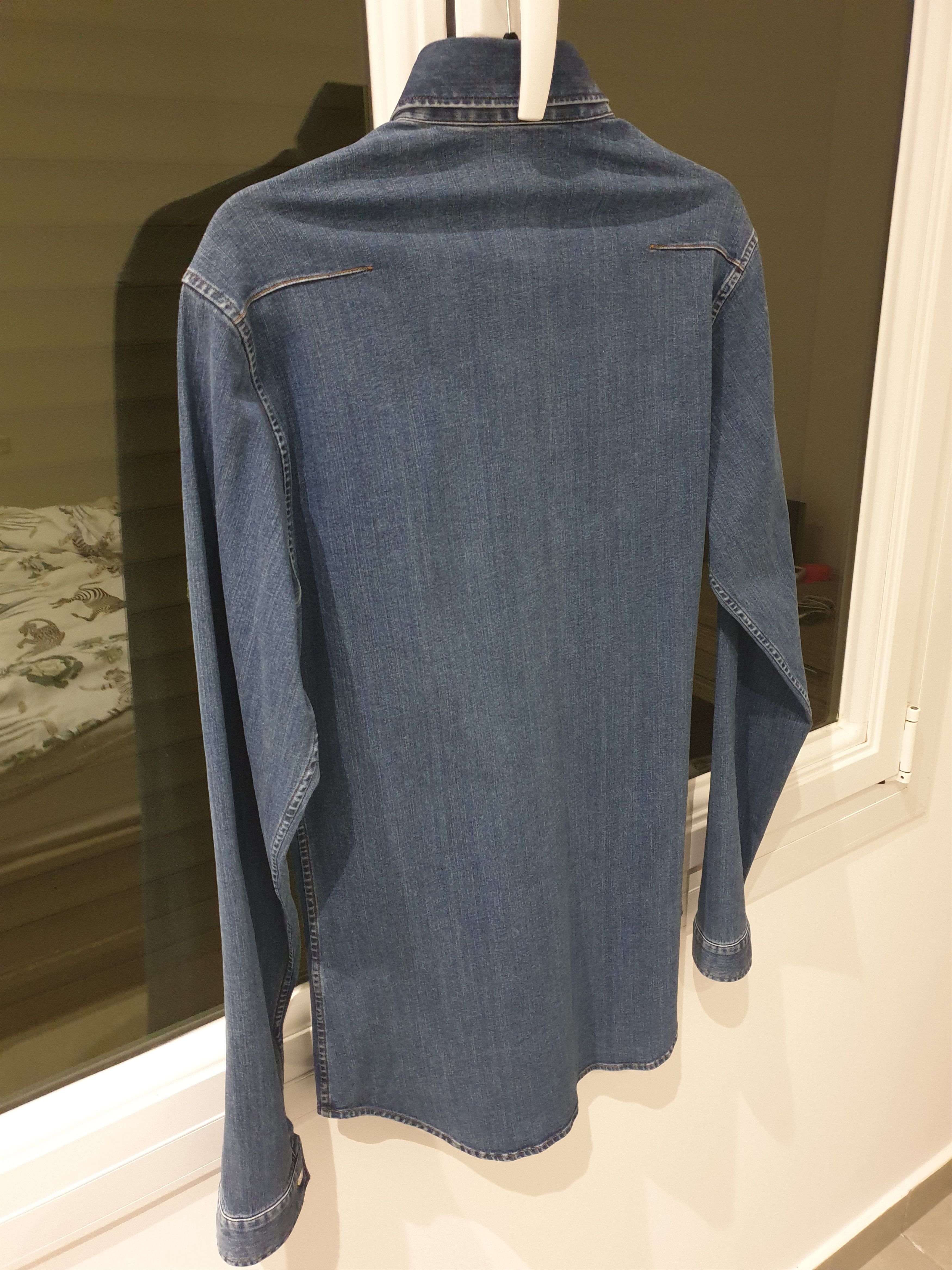 Dior Dior Homme pin collar denim shirt AW14 Size US S / EU 44-46 / 1 - 4 Thumbnail