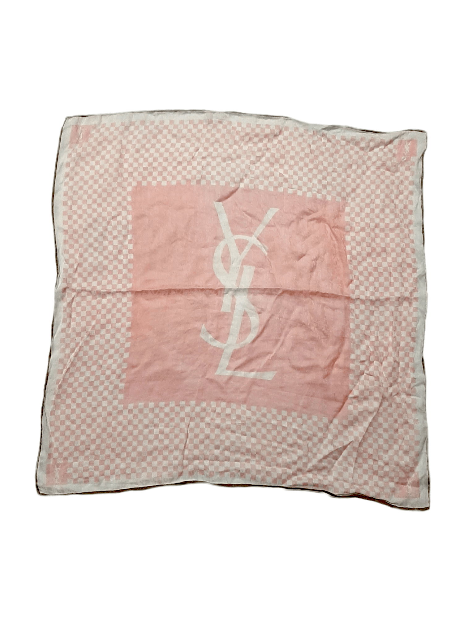 Yves Saint Laurent Rare Yves Saint Laurent Scarf Hologram Board Handkerchief Size ONE SIZE - 1 Thumbnail