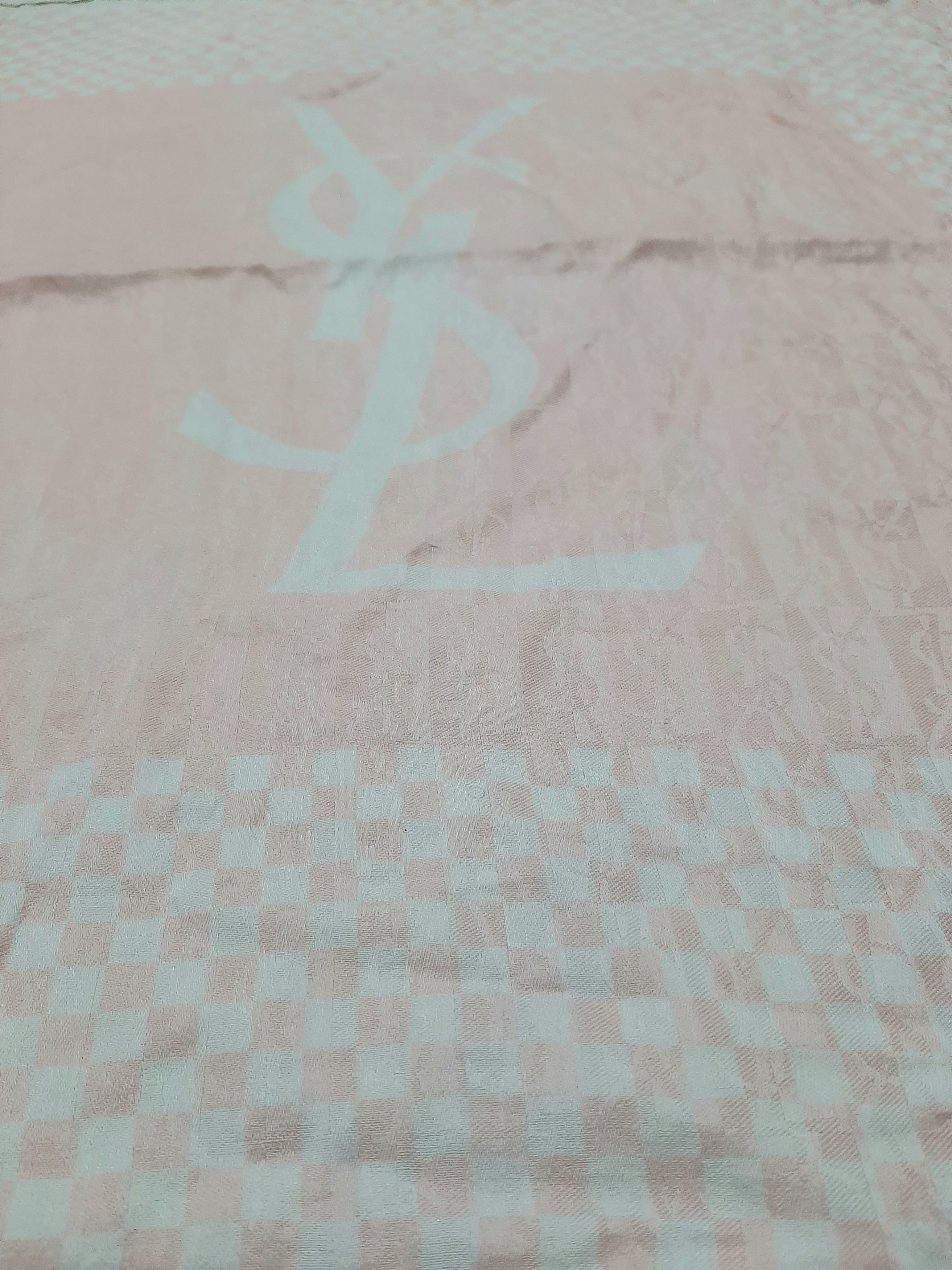 Yves Saint Laurent Rare Yves Saint Laurent Scarf Hologram Board Handkerchief Size ONE SIZE - 6 Thumbnail