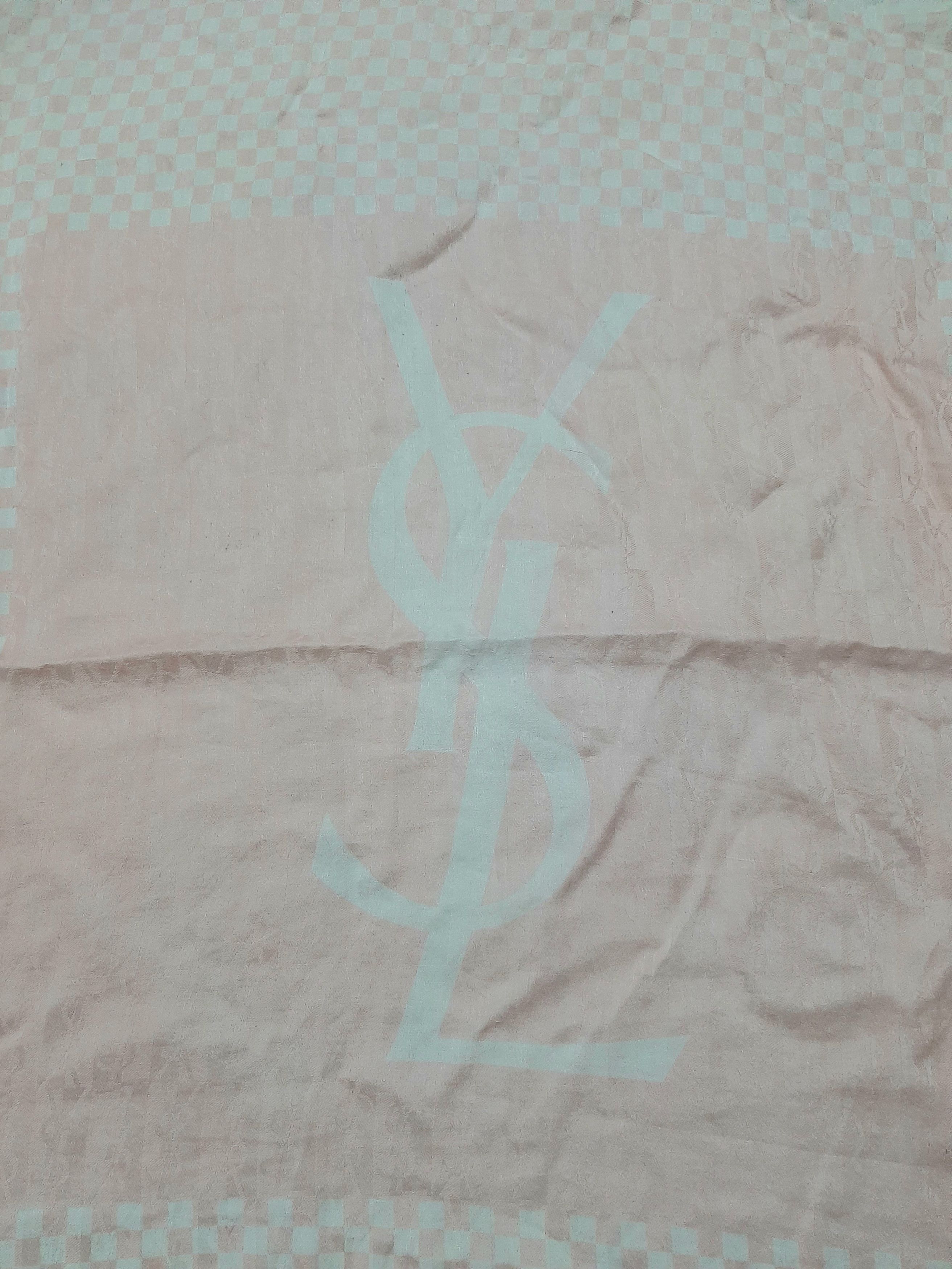 Yves Saint Laurent Rare Yves Saint Laurent Scarf Hologram Board Handkerchief Size ONE SIZE - 5 Thumbnail