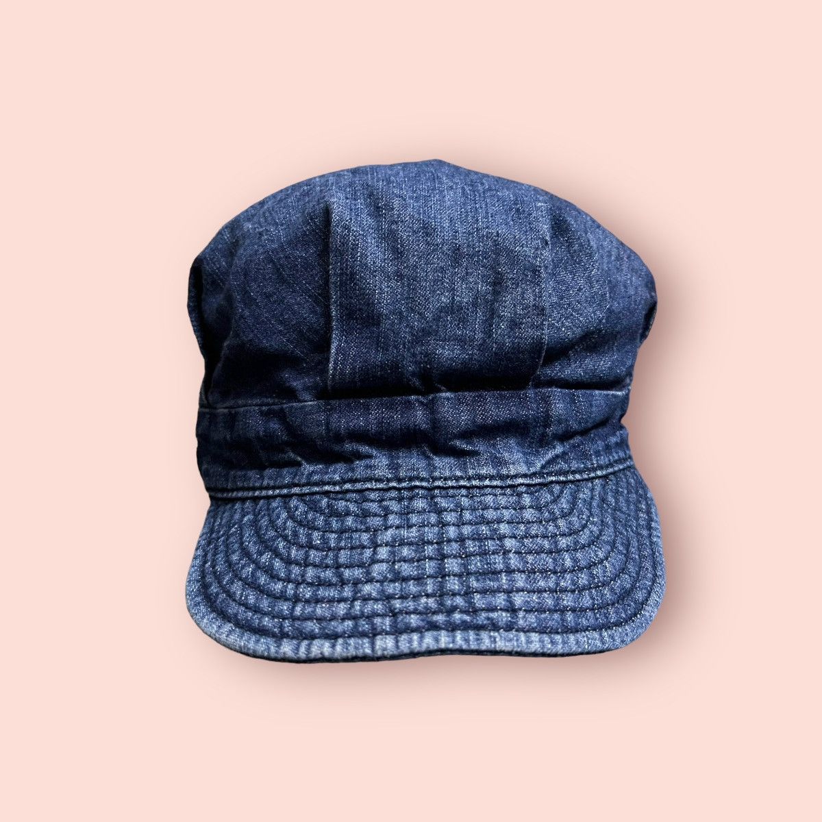 Beams Plus VINTAGE BEAMS JAPAN DENIM HAT LEATHER STRAPBACK Size ONE SIZE - 13 Thumbnail
