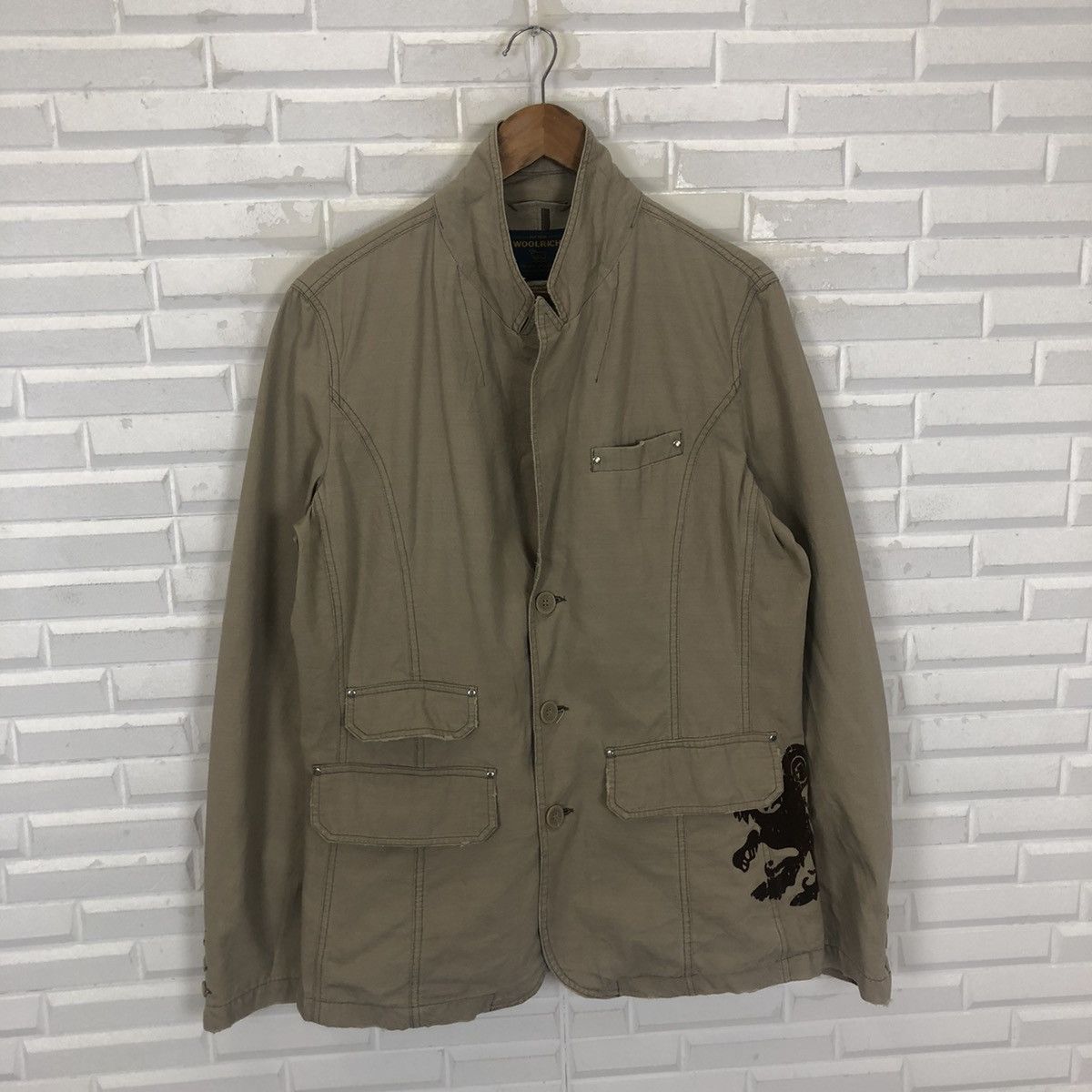 Vintage × Woolrich Woolen Mills WOOLRICH LIGHT JACKET Size US M / EU 48-50 / 2 - 4 Thumbnail