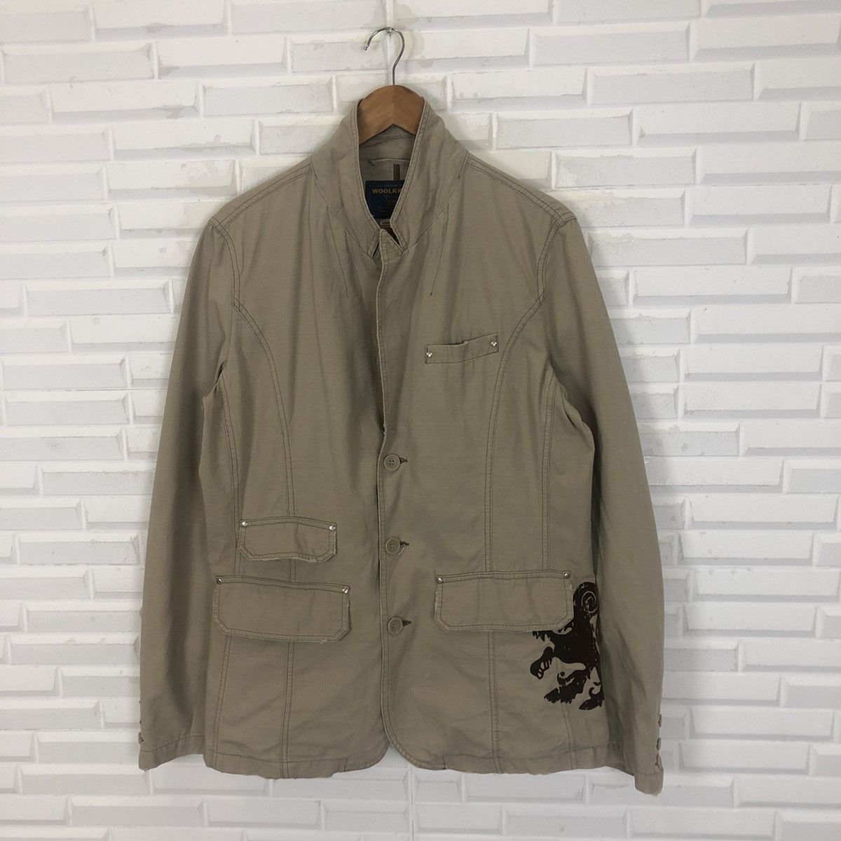 Vintage × Woolrich Woolen Mills WOOLRICH LIGHT JACKET Size US M / EU 48-50 / 2 - 1 Thumbnail