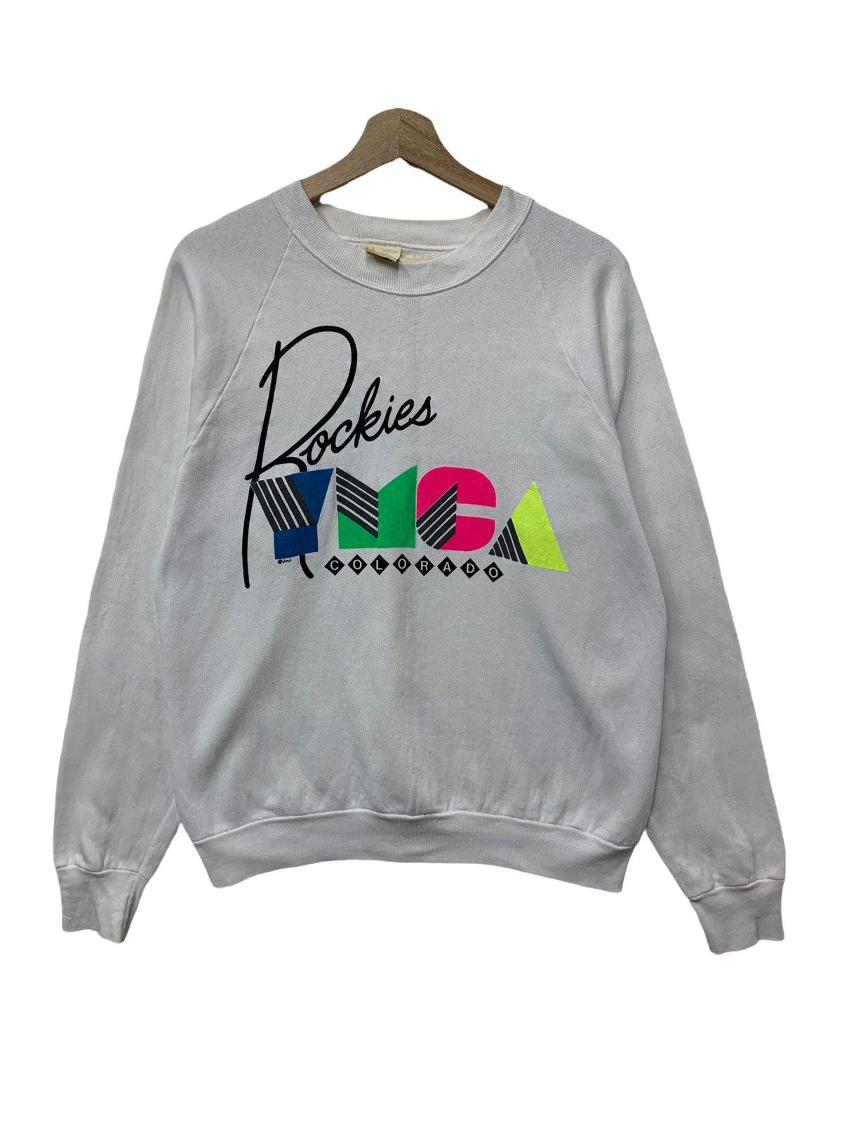 VTG 80S YMCA COLORADO CREWNECK SWEATSHIRT