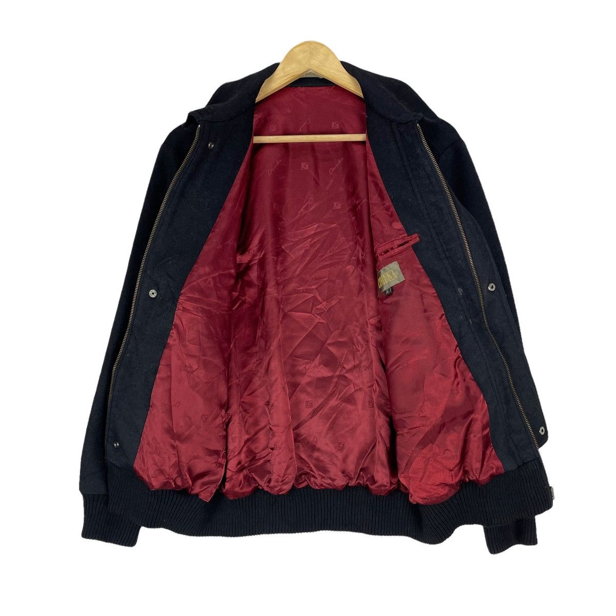 Issey Miyake 🌟CIMUKA STRIPED BOMBER ZIPPER JACKET INSPIRED ISSEY MIYAKE Size US L / EU 52-54 / 3 - 8 Thumbnail