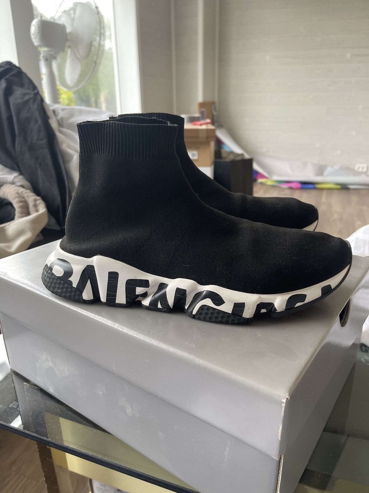 Balenciaga speed trainers GRAFFITI Sole