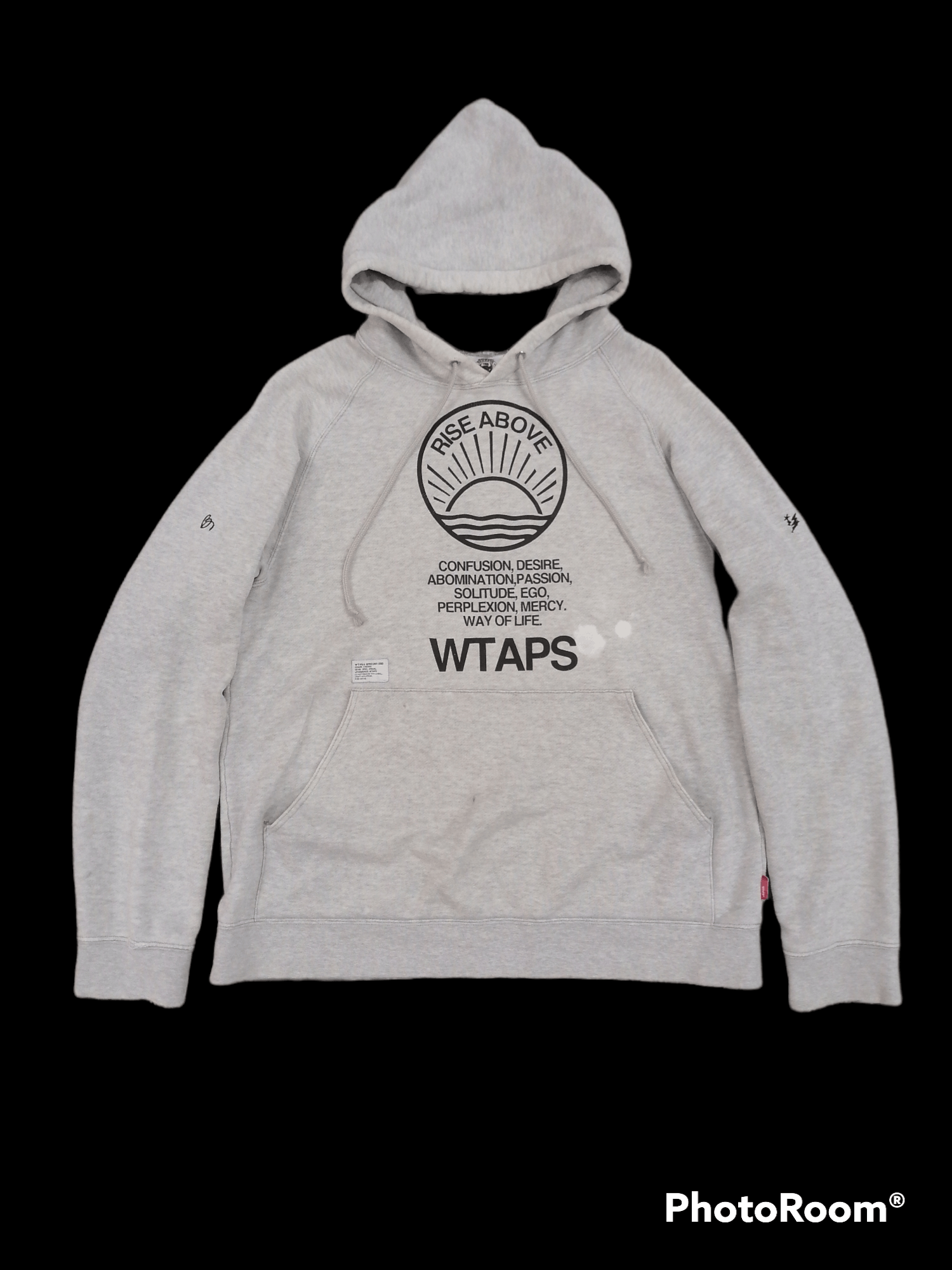 Wtaps Wtaps Rise Above 201-205 Hoodies | Grailed