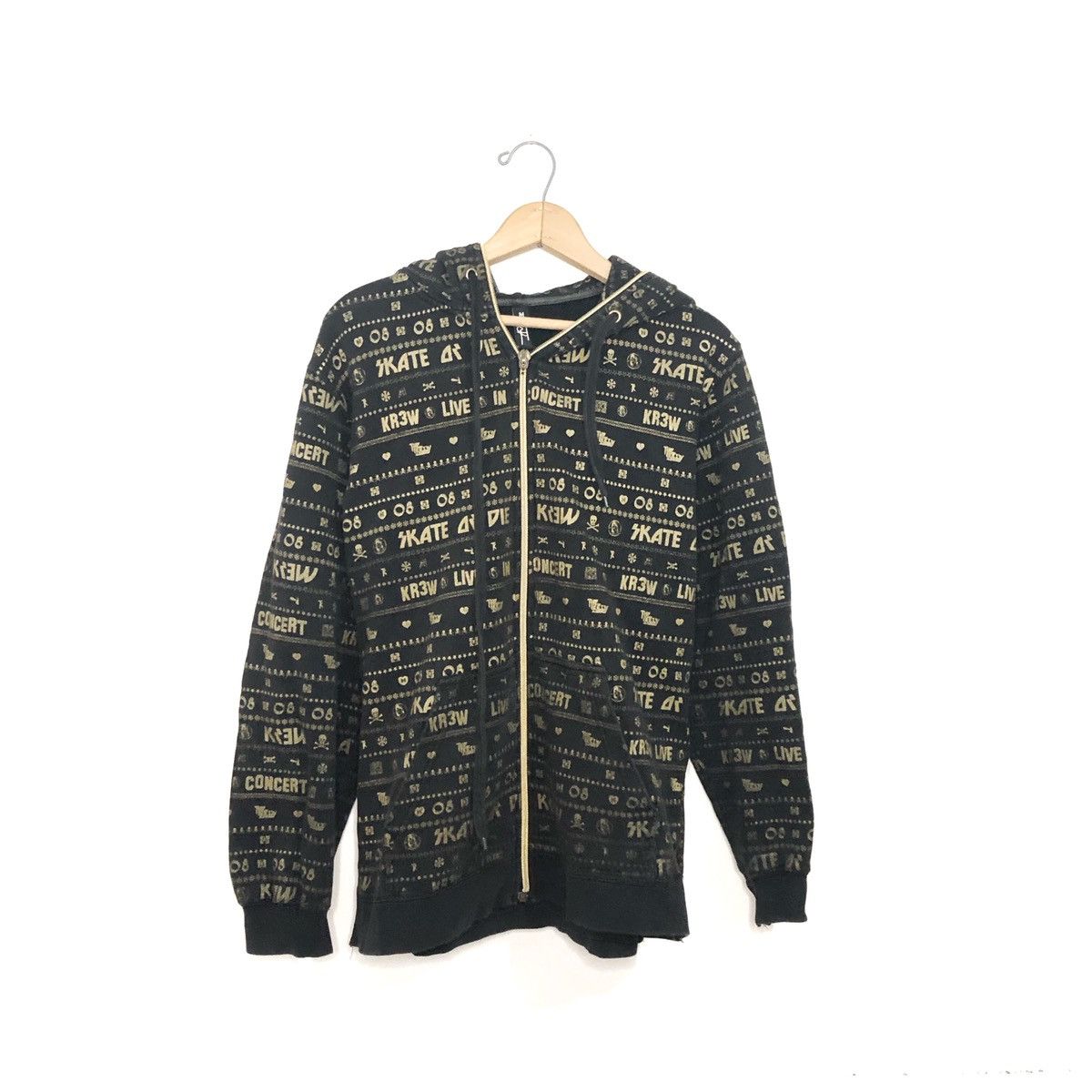KREW Kr3w | Vintage Skate or Die Zip Up | Grailed