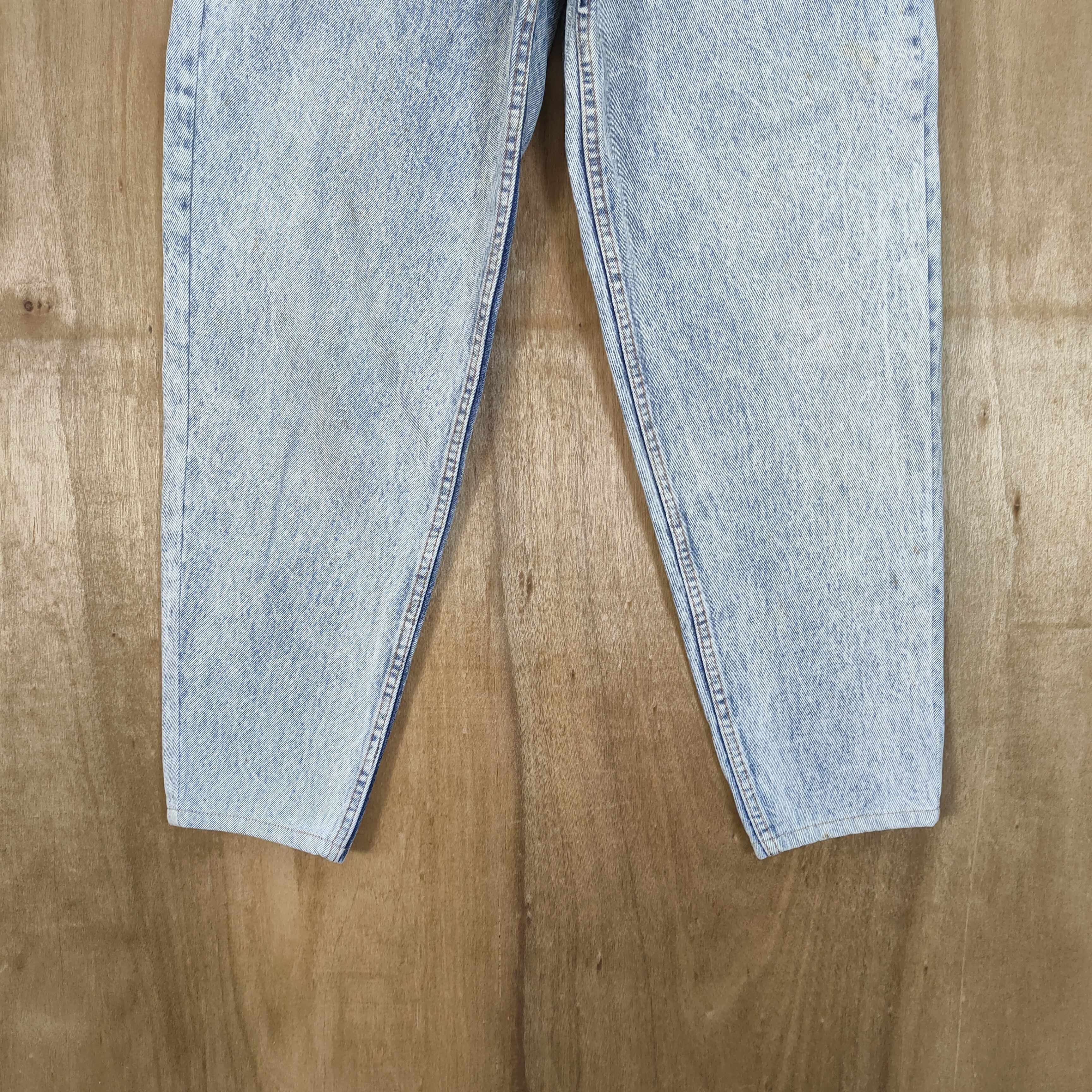 Japanese Brand SUPER BS BLUE BOBSON FADED ACID WASH JEANS PANTS Size US 28 / EU 44 - 5 Thumbnail