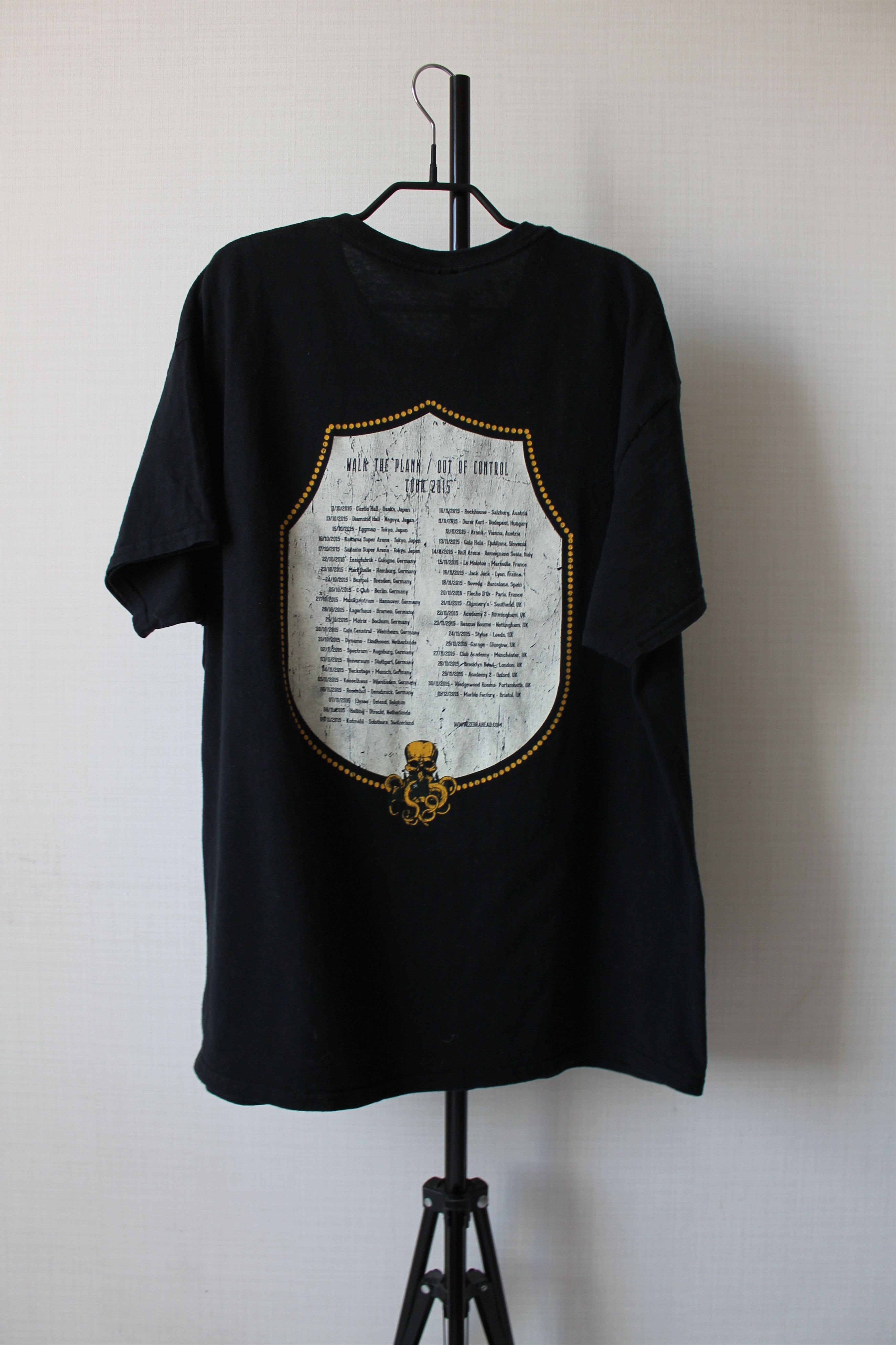 Band Tees 2015 ZEBRAHEAD Walk The Plank Tour Tee Album Shirt Size US XXL / EU 58 / 5 - 8 Thumbnail