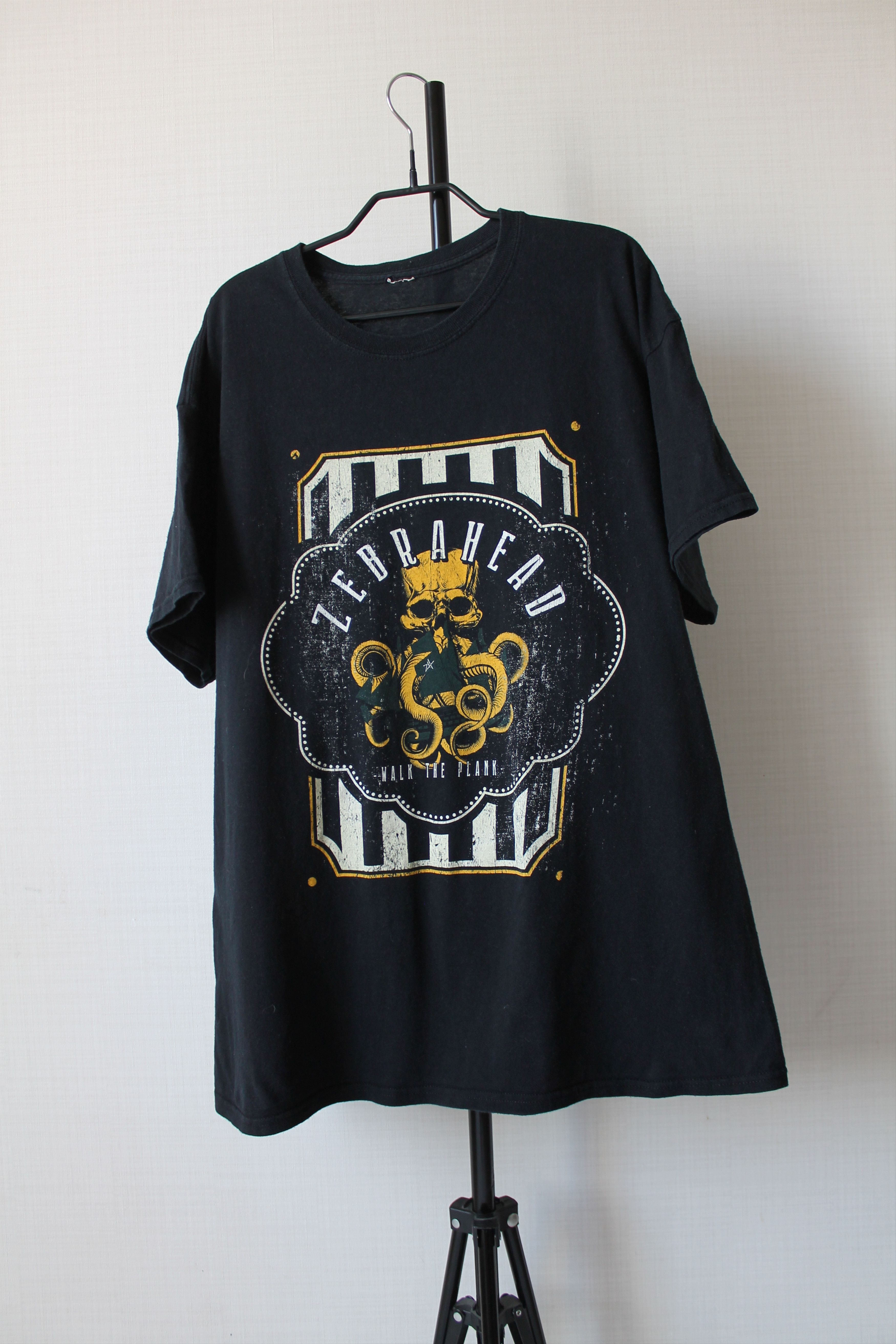 Band Tees 2015 ZEBRAHEAD Walk The Plank Tour Tee Album Shirt Size US XXL / EU 58 / 5 - 6 Thumbnail