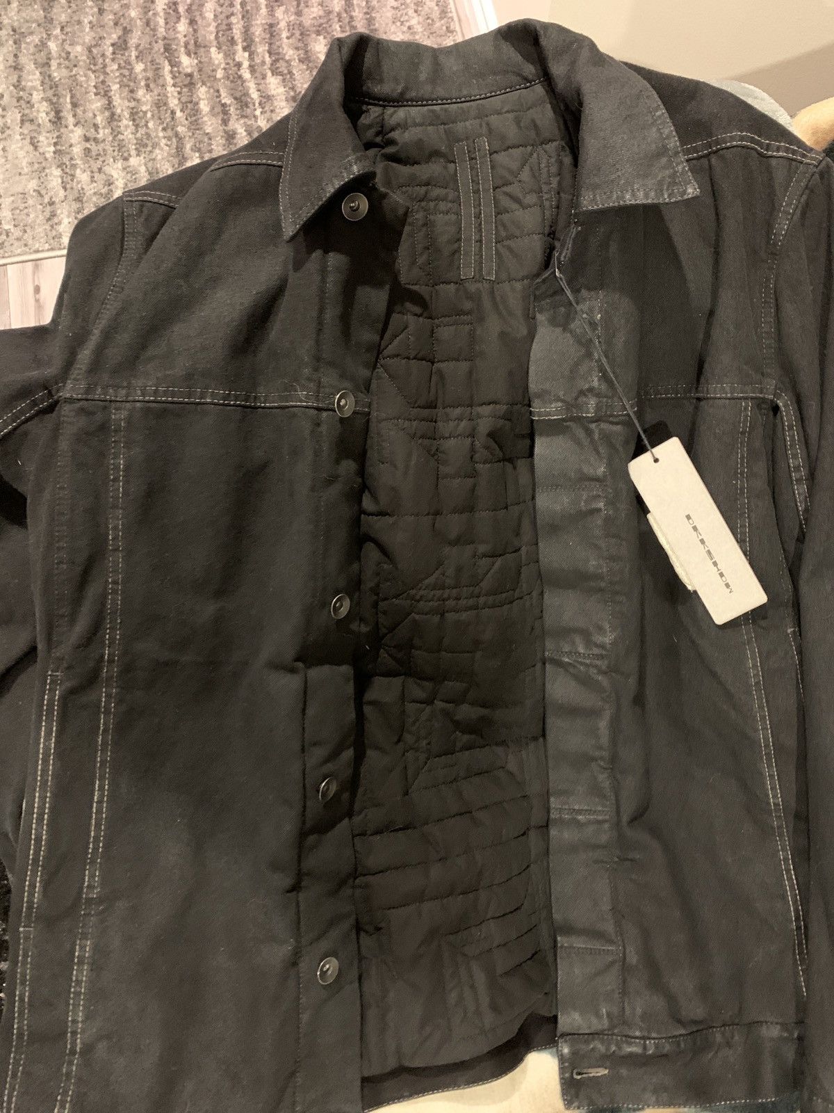Rick Owens × Rick Owens Drkshdw Rick Owens DRKSHDW Worker Jacket Size US XL / EU 56 / 4 - 11 Thumbnail